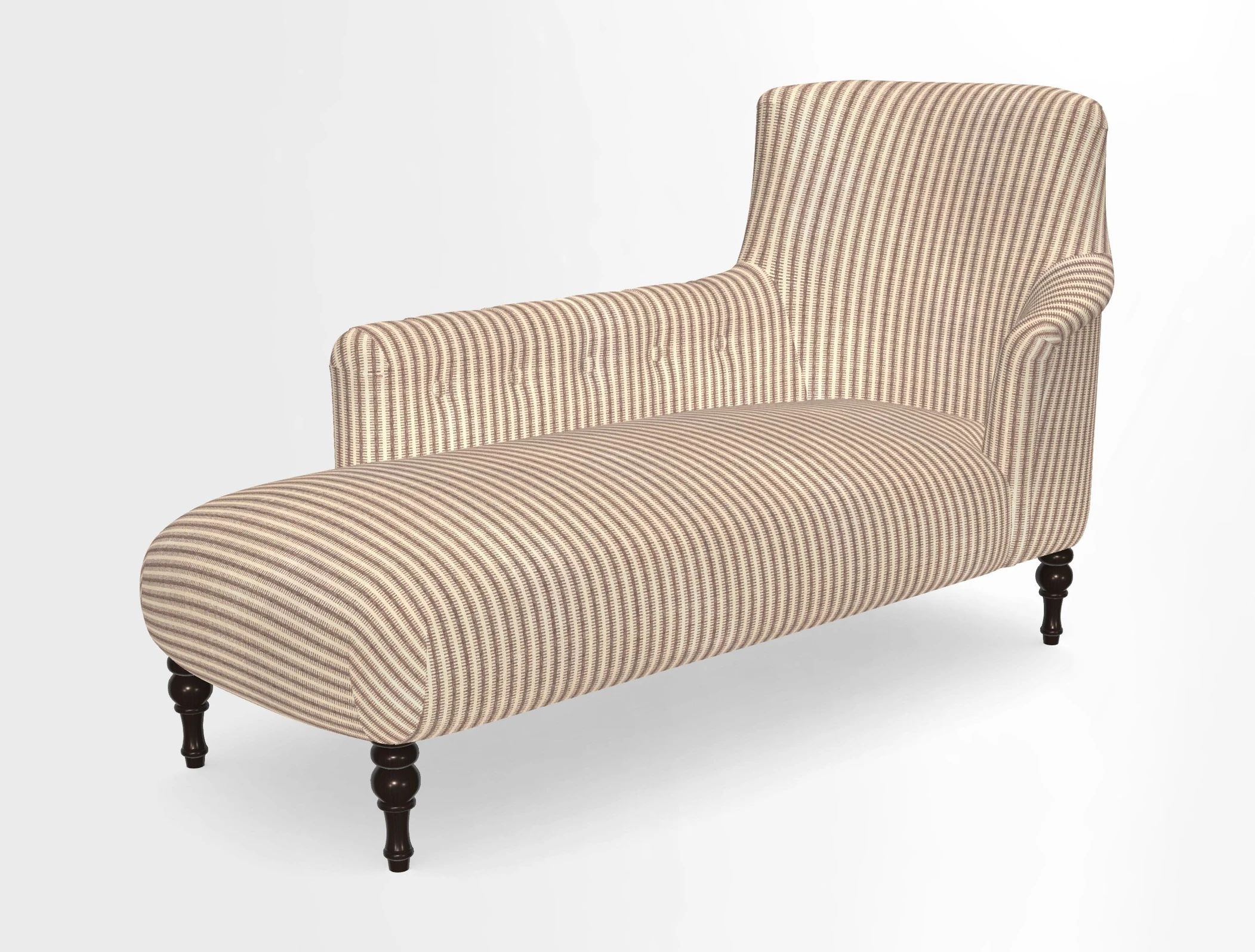Anglesey LHF Chaise in in J Brown Paolo Lava