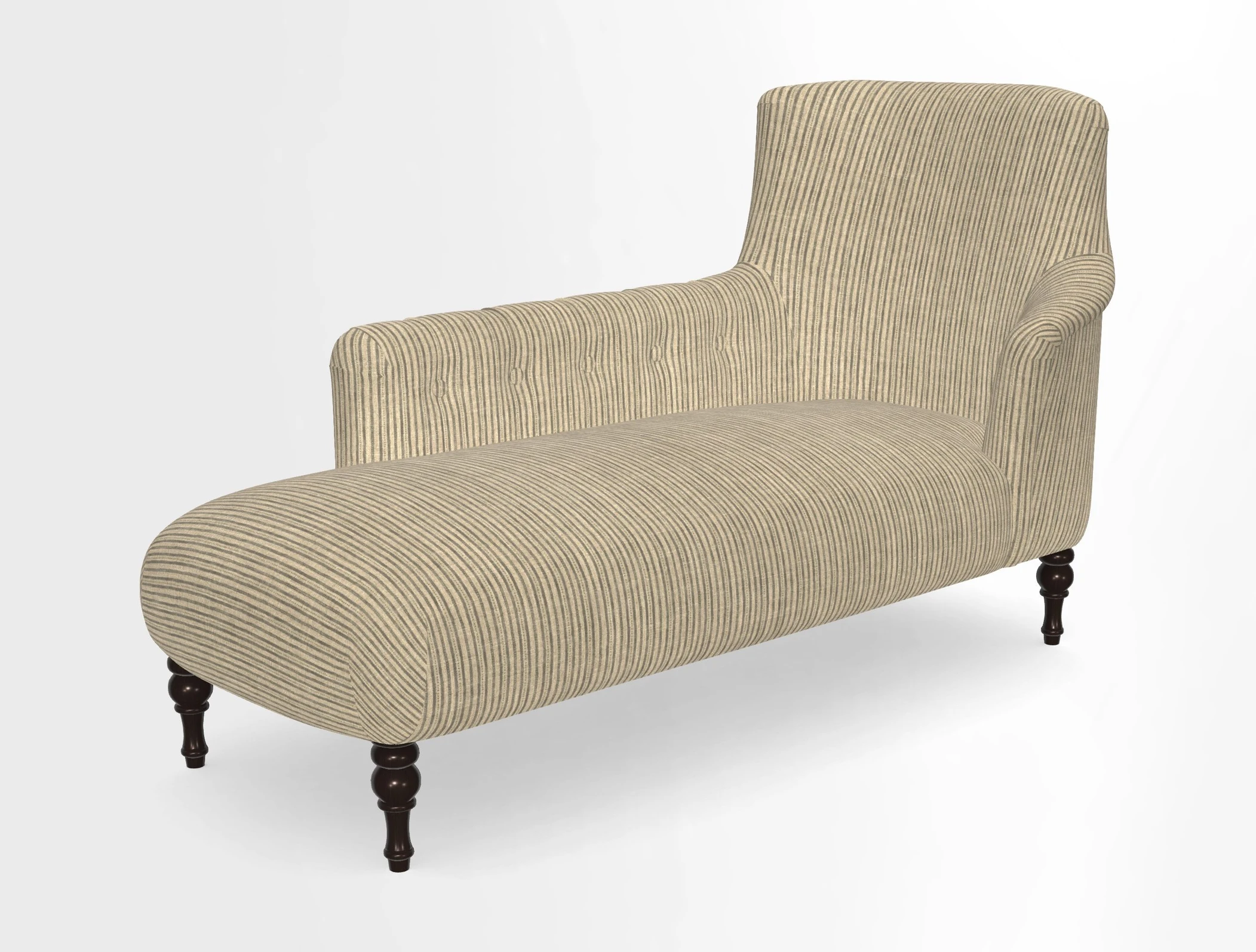 Anglesey LHF Chaise in in J Brown Paolo Lava