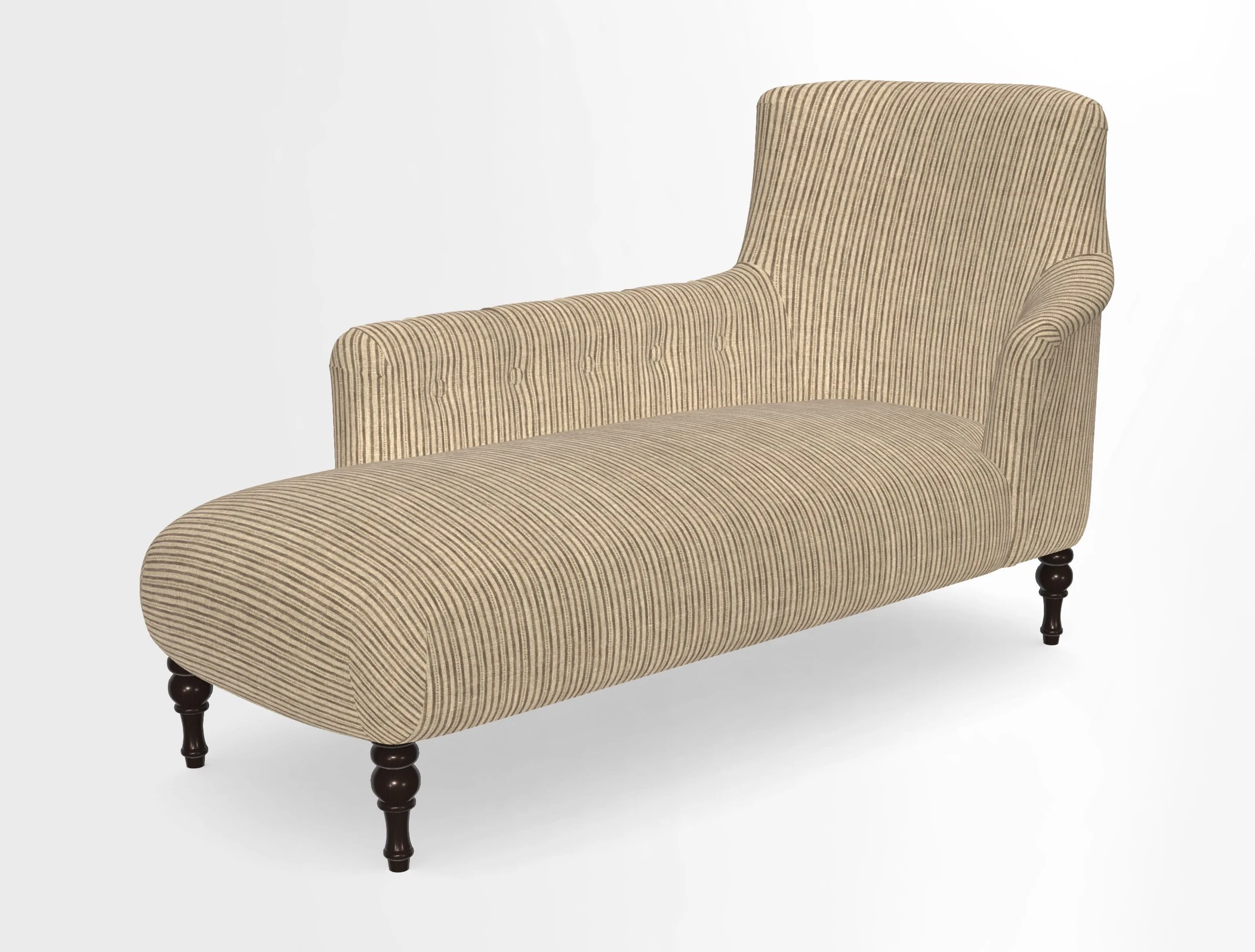 Anglesey LHF Chaise in in J Brown Paolo Lava