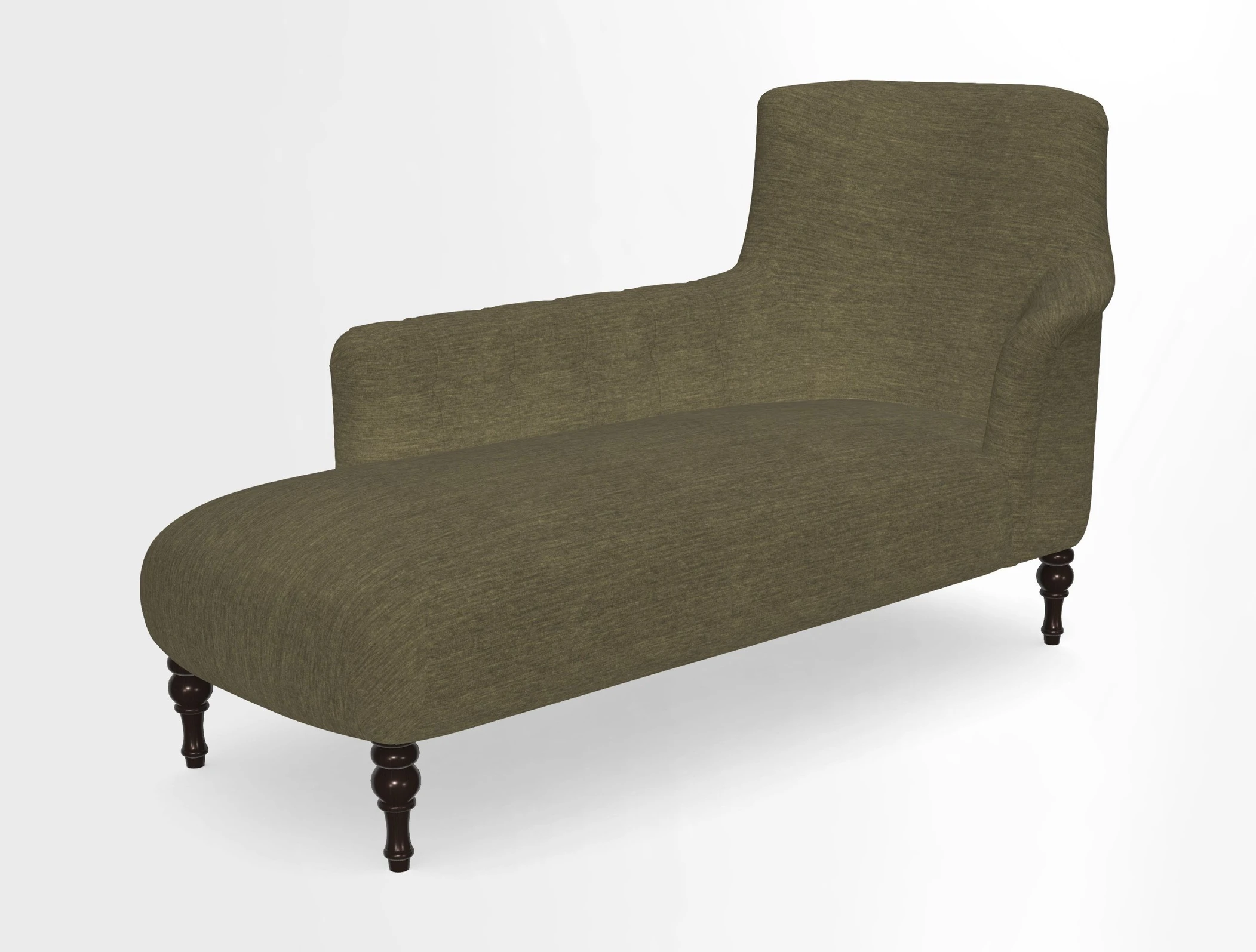 Anglesey LHF Chaise in in J Brown Paolo Lava