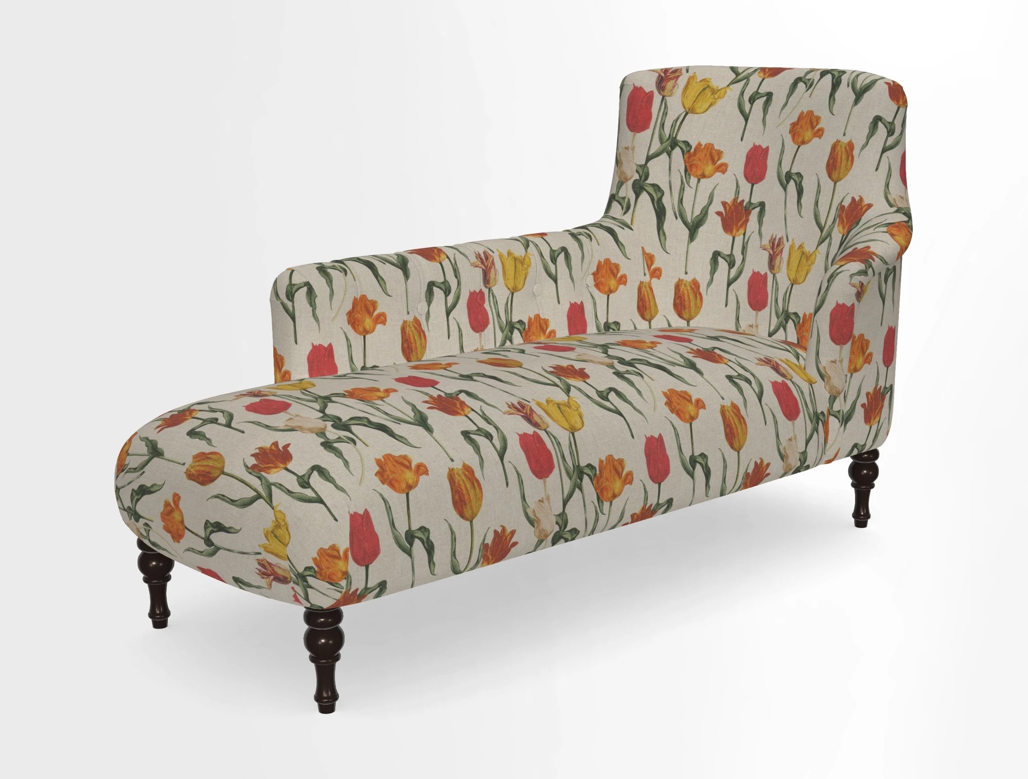 Anglesey LHF Chaise in in J Brown Paolo Lava