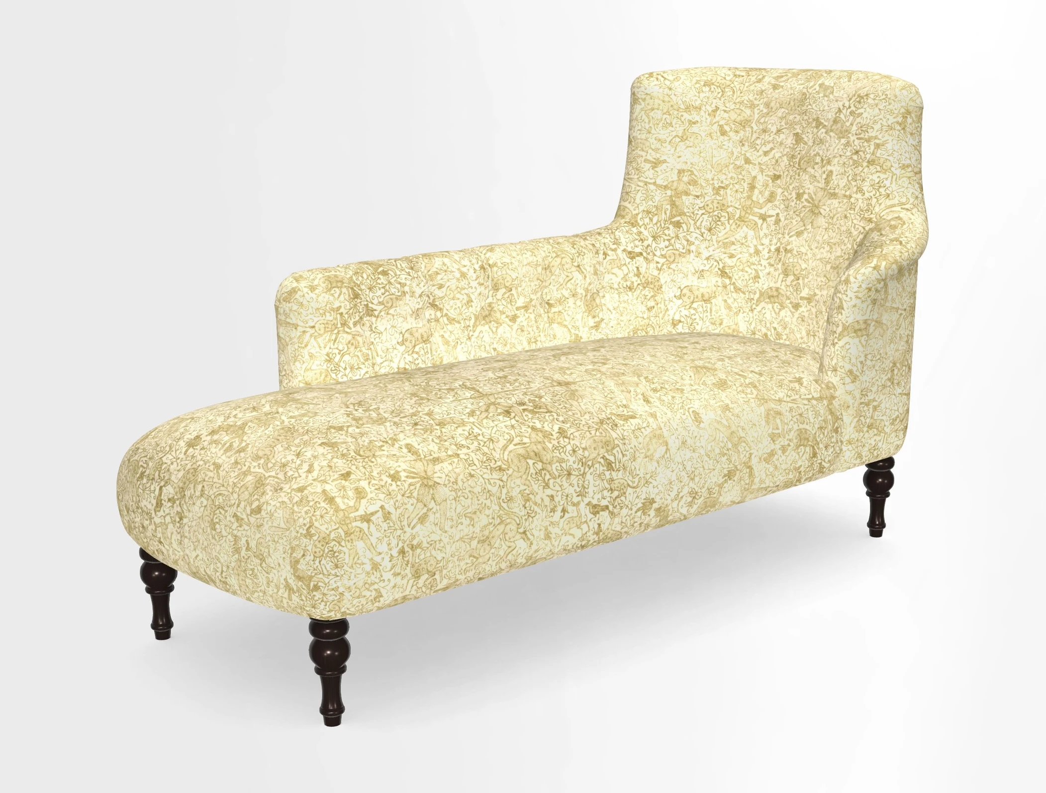 Anglesey LHF Chaise in in J Brown Paolo Lava
