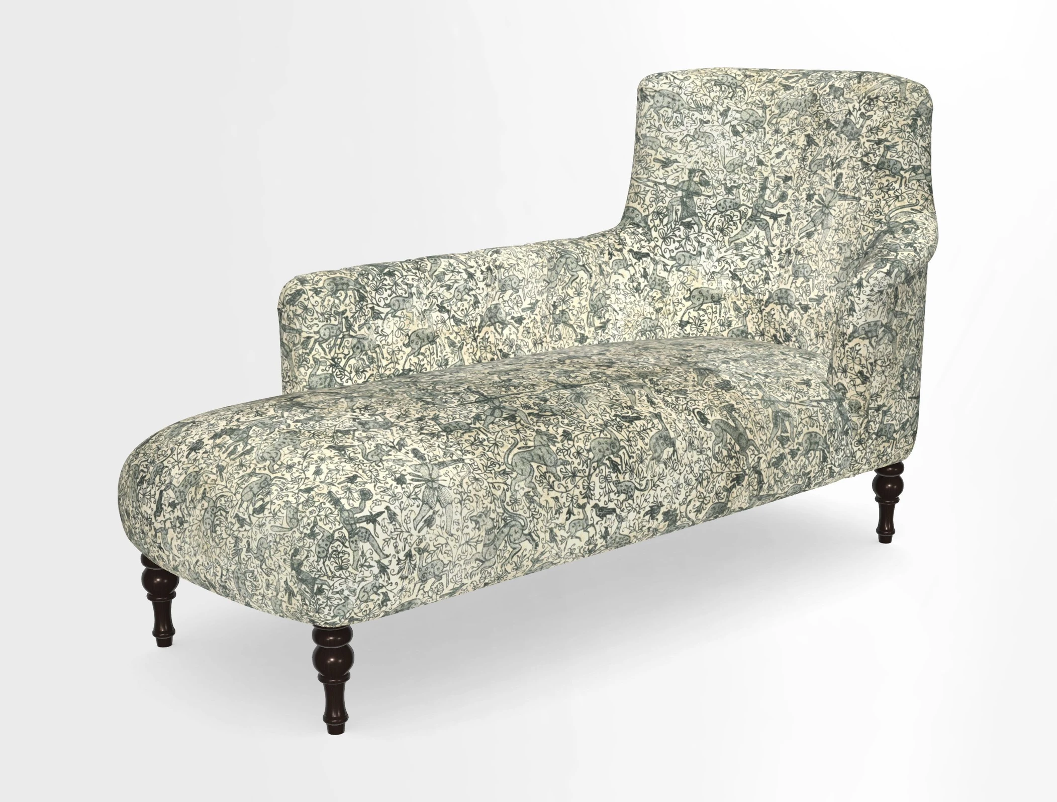 Anglesey LHF Chaise in in J Brown Paolo Lava