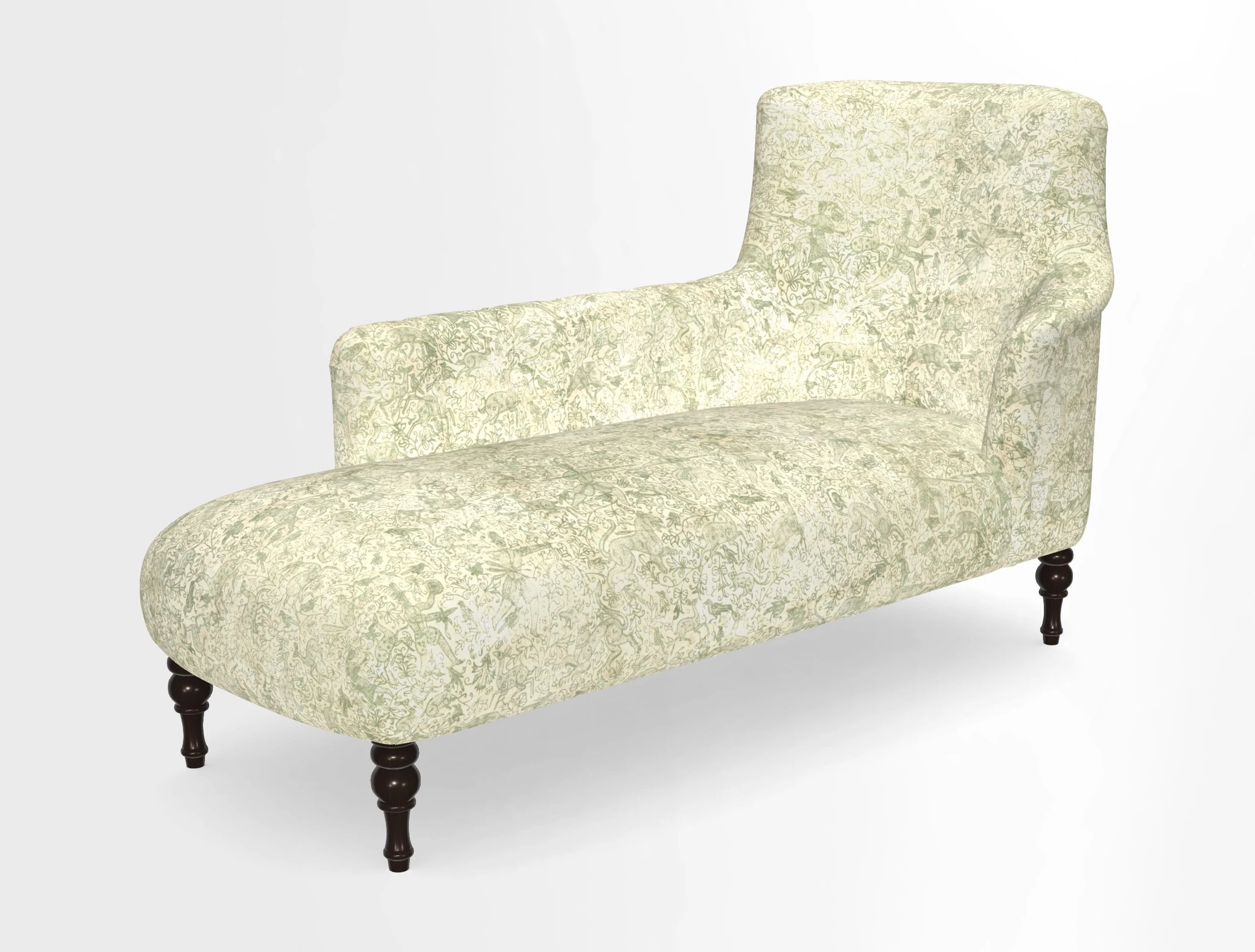 Anglesey LHF Chaise in in J Brown Paolo Lava