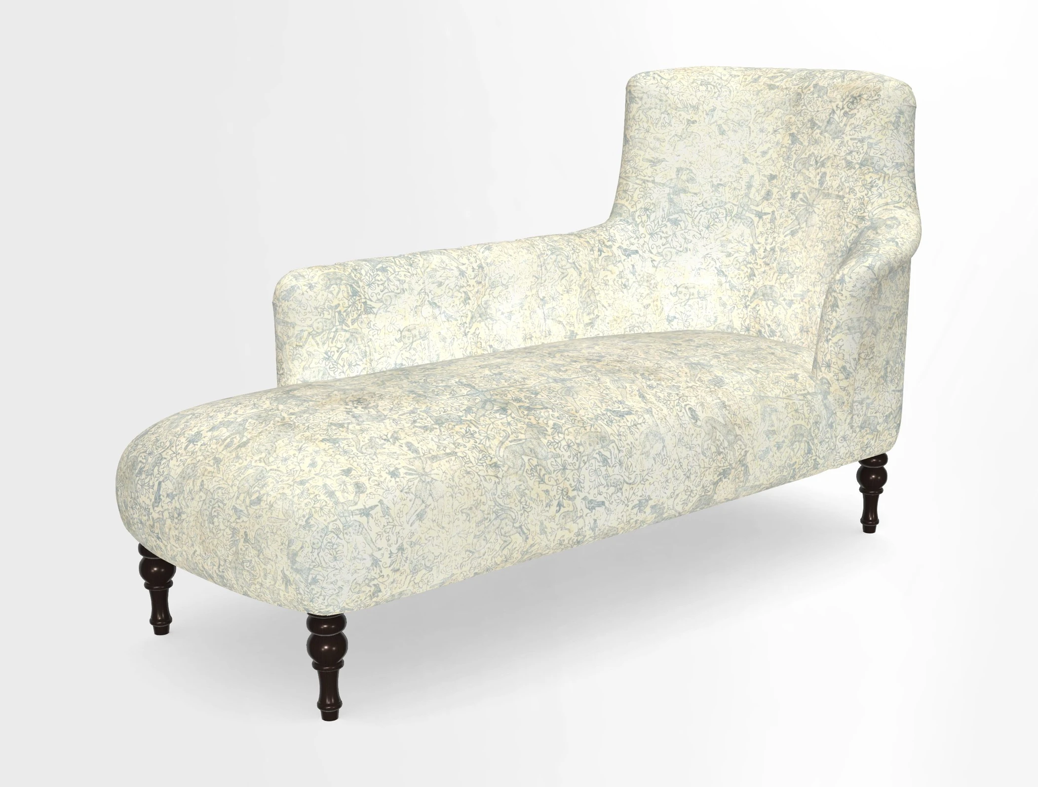 Anglesey LHF Chaise in in J Brown Paolo Lava