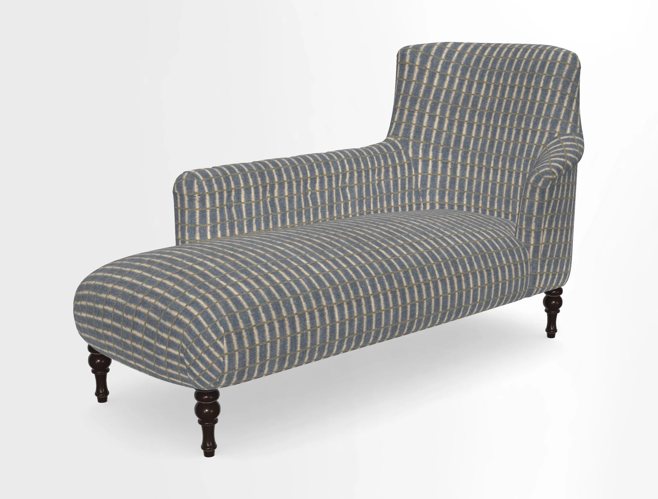 Anglesey LHF Chaise in in J Brown Paolo Lava