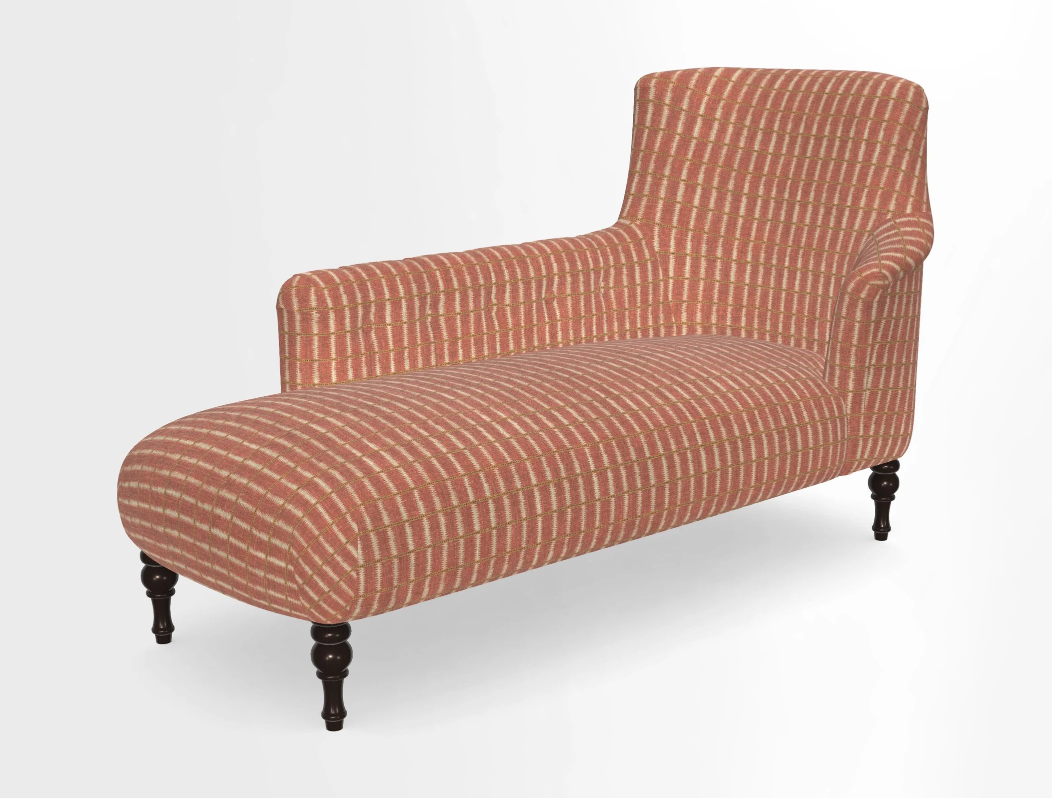 Anglesey LHF Chaise in in J Brown Paolo Lava