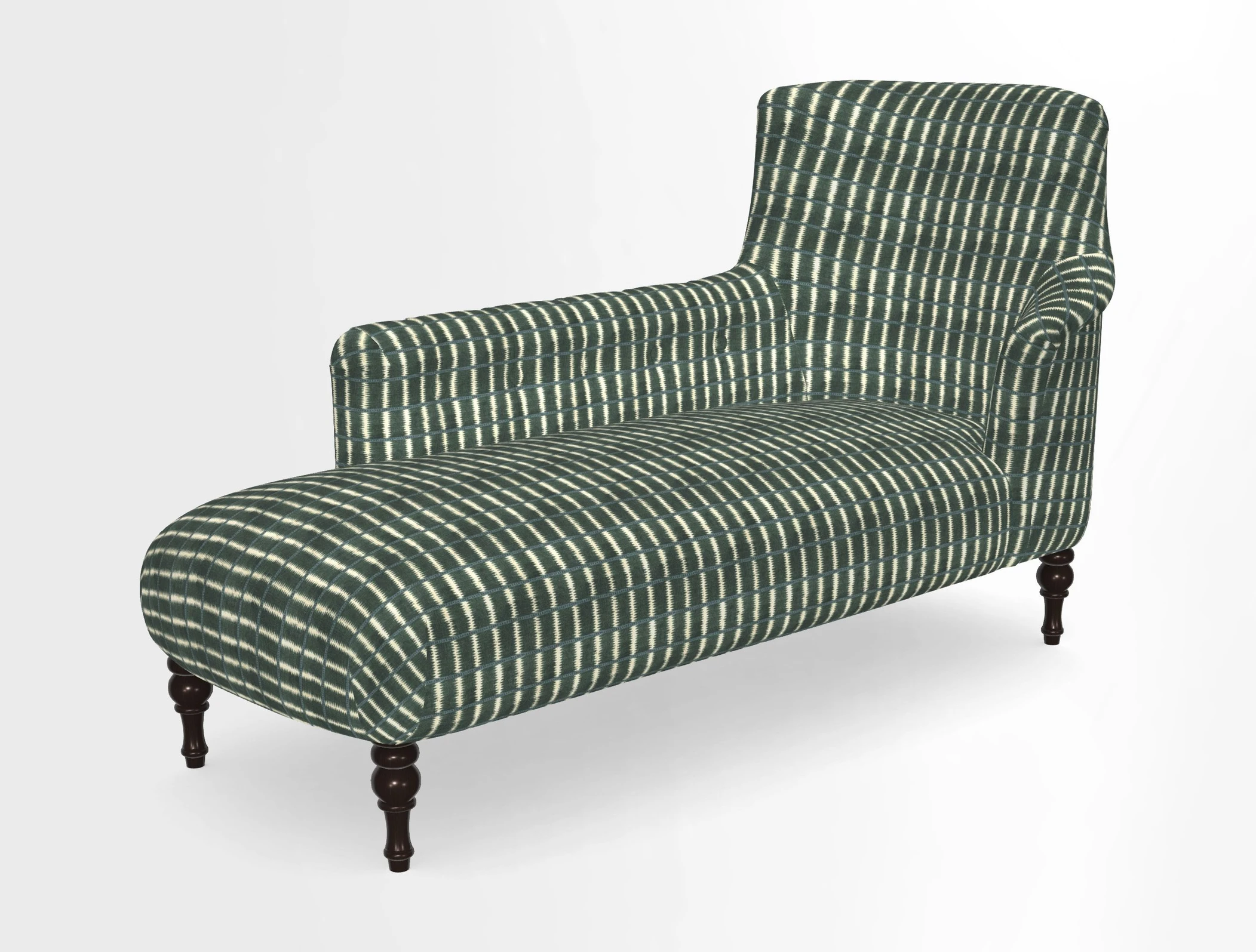 Anglesey LHF Chaise in in J Brown Paolo Lava