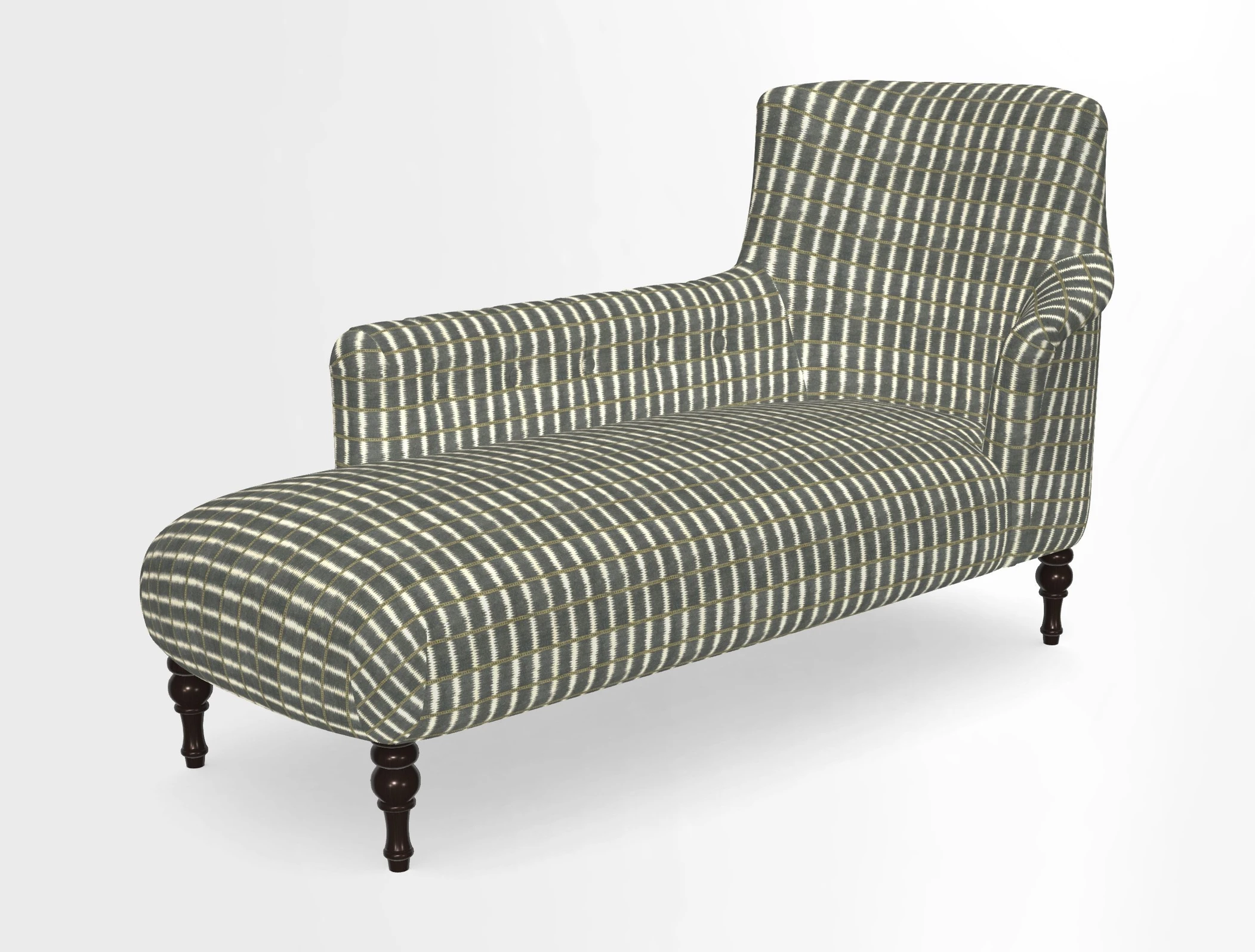 Anglesey LHF Chaise in in J Brown Paolo Lava
