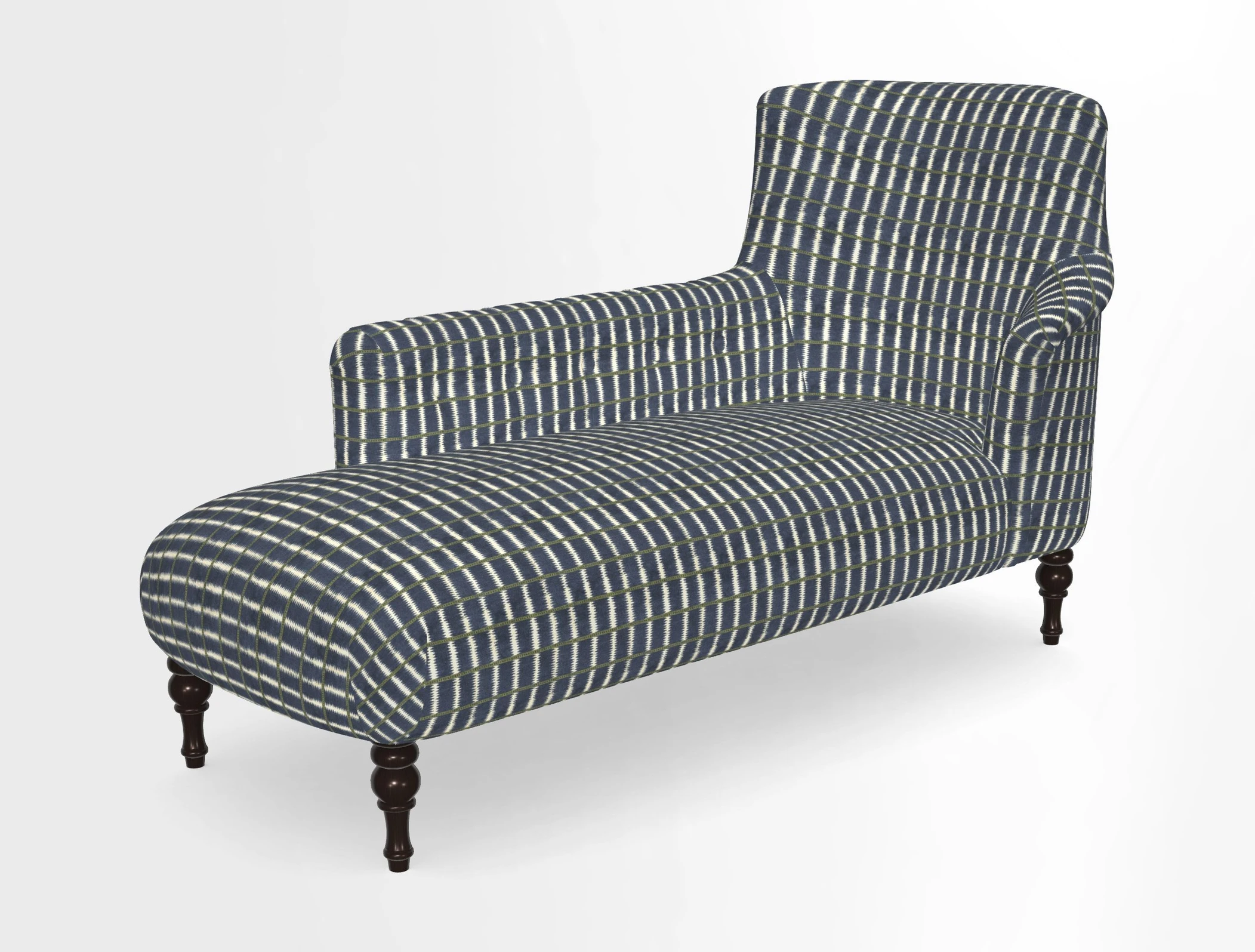 Anglesey LHF Chaise in in J Brown Paolo Lava