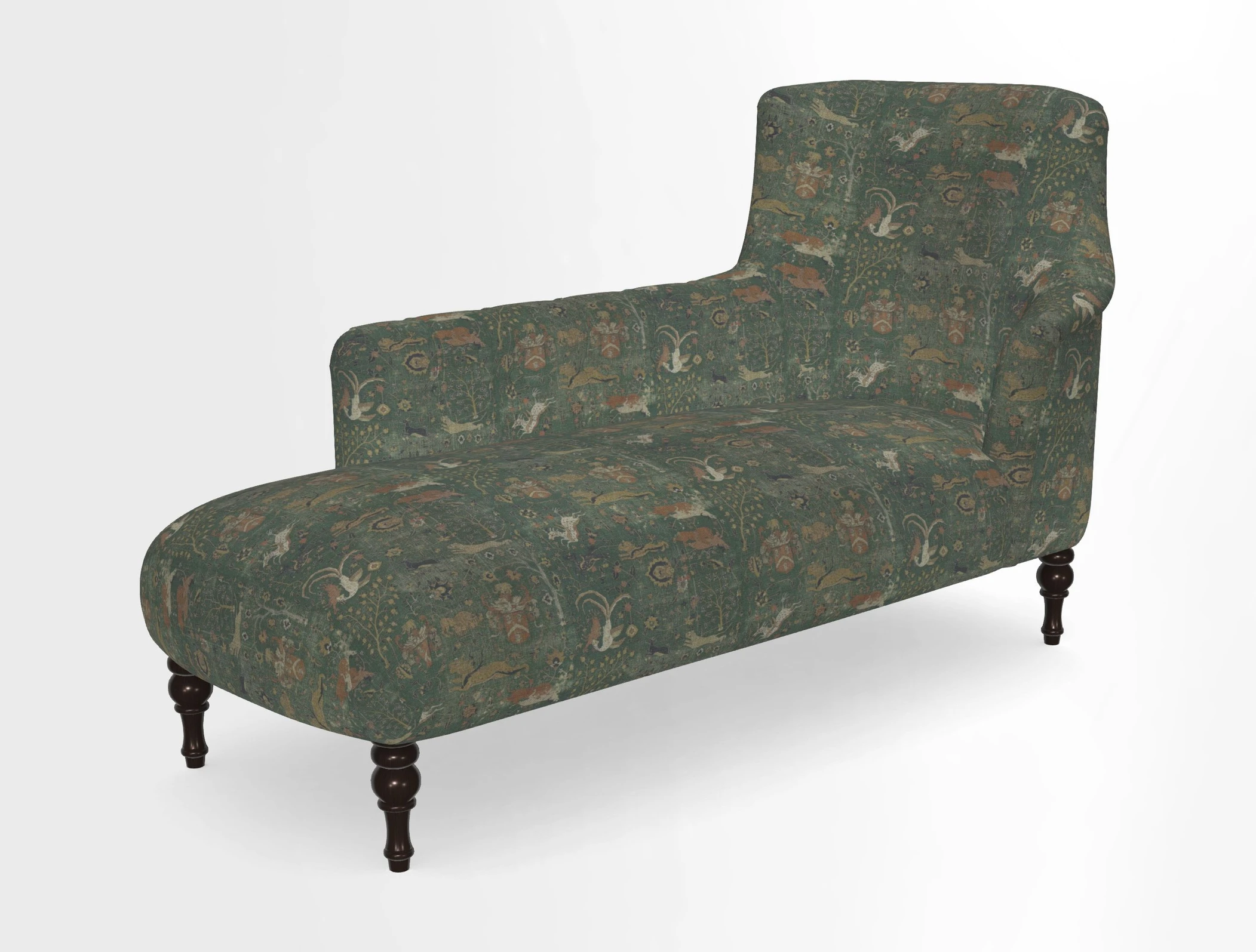 Anglesey LHF Chaise in in J Brown Paolo Lava