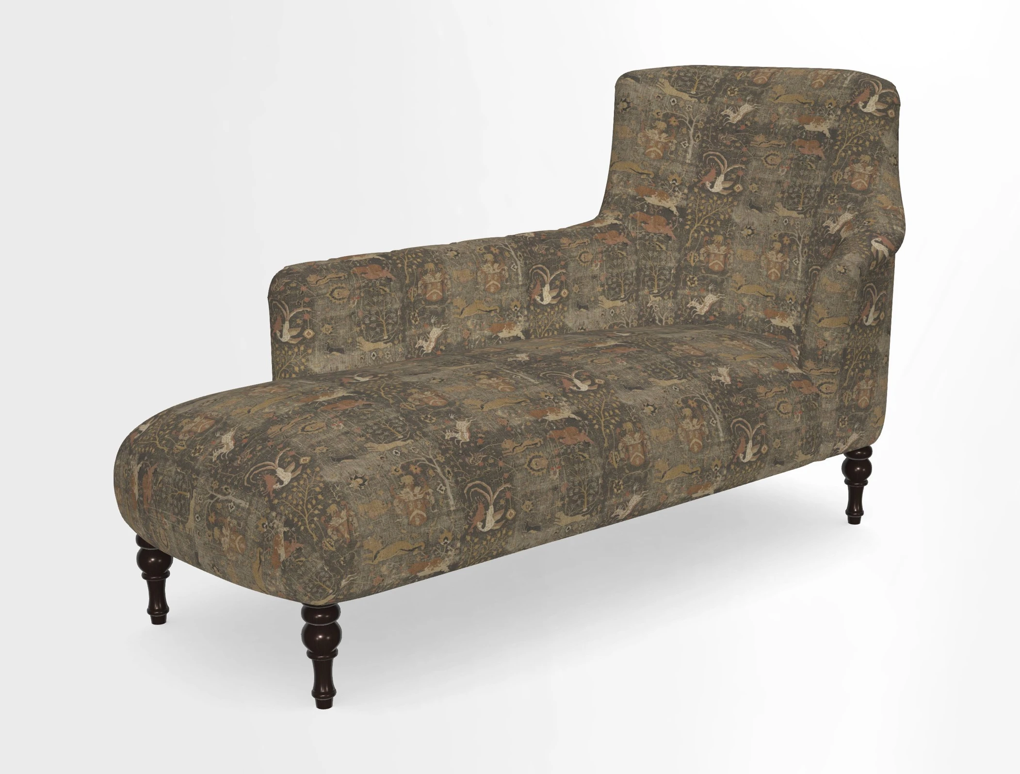 Anglesey LHF Chaise in in J Brown Paolo Lava