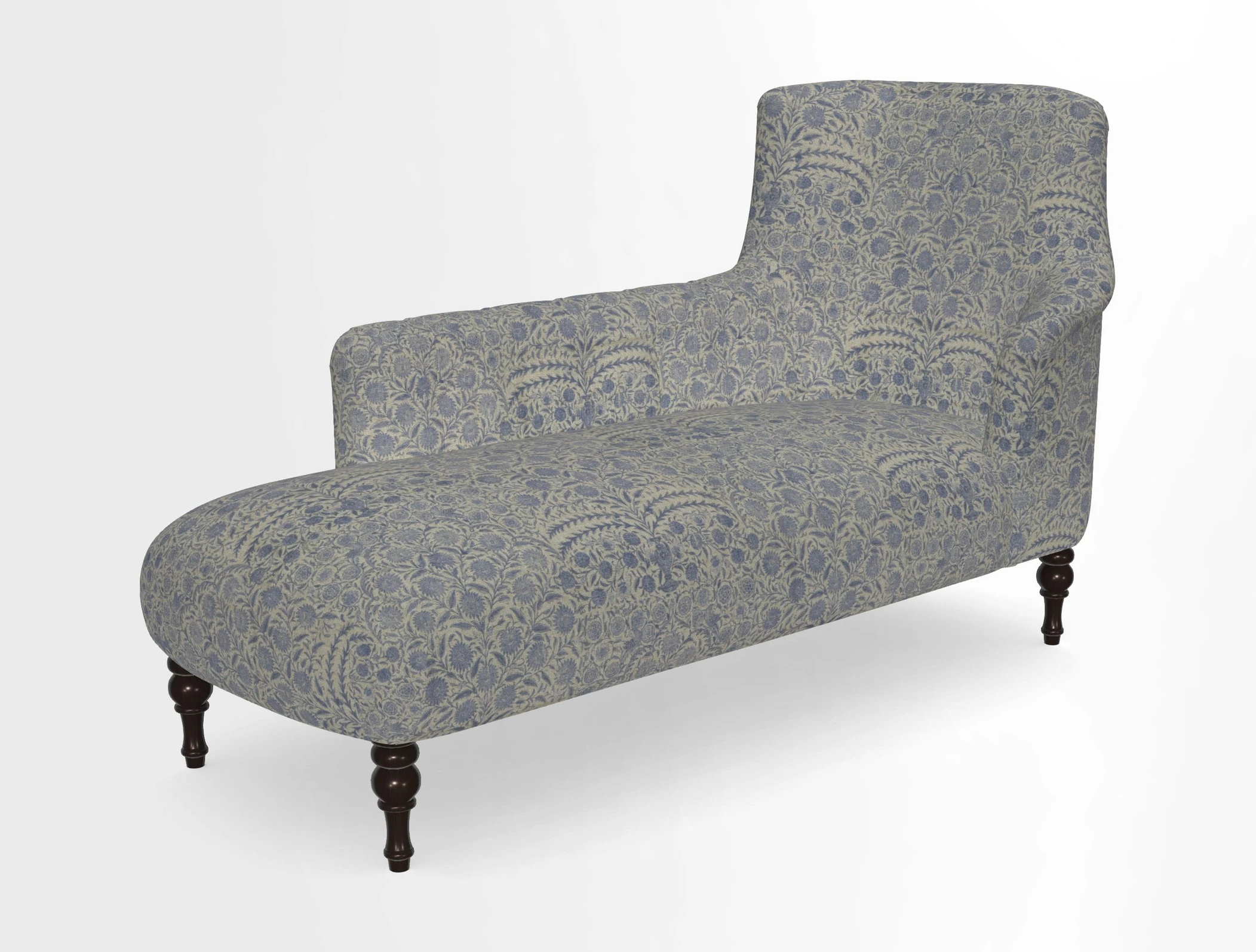 Anglesey LHF Chaise in in J Brown Paolo Lava