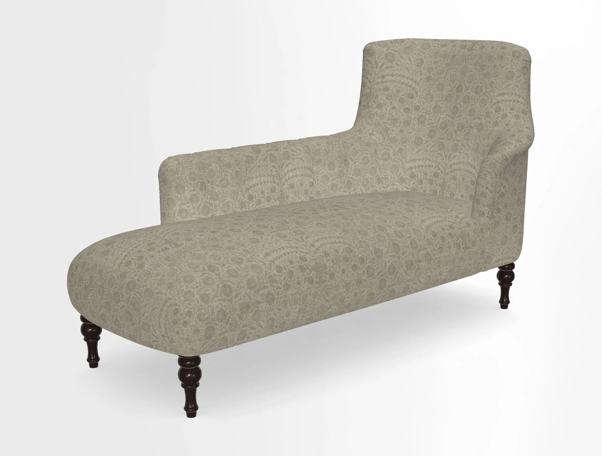Anglesey LHF Chaise in in J Brown Paolo Lava