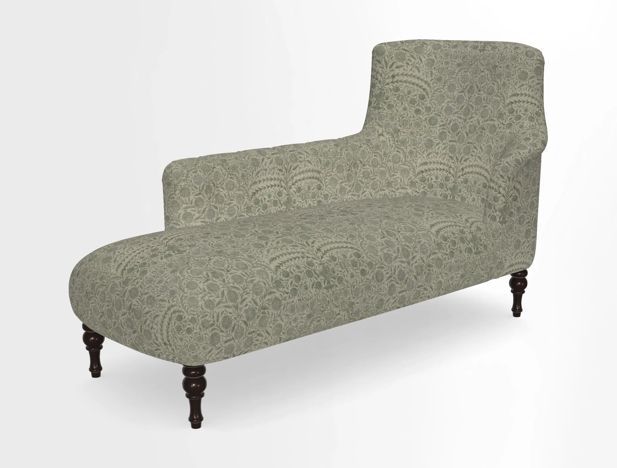 Anglesey LHF Chaise in in J Brown Paolo Lava