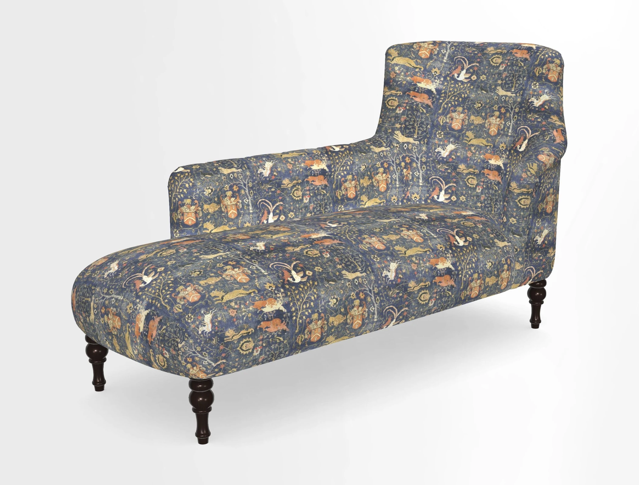 Anglesey LHF Chaise in in J Brown Paolo Lava