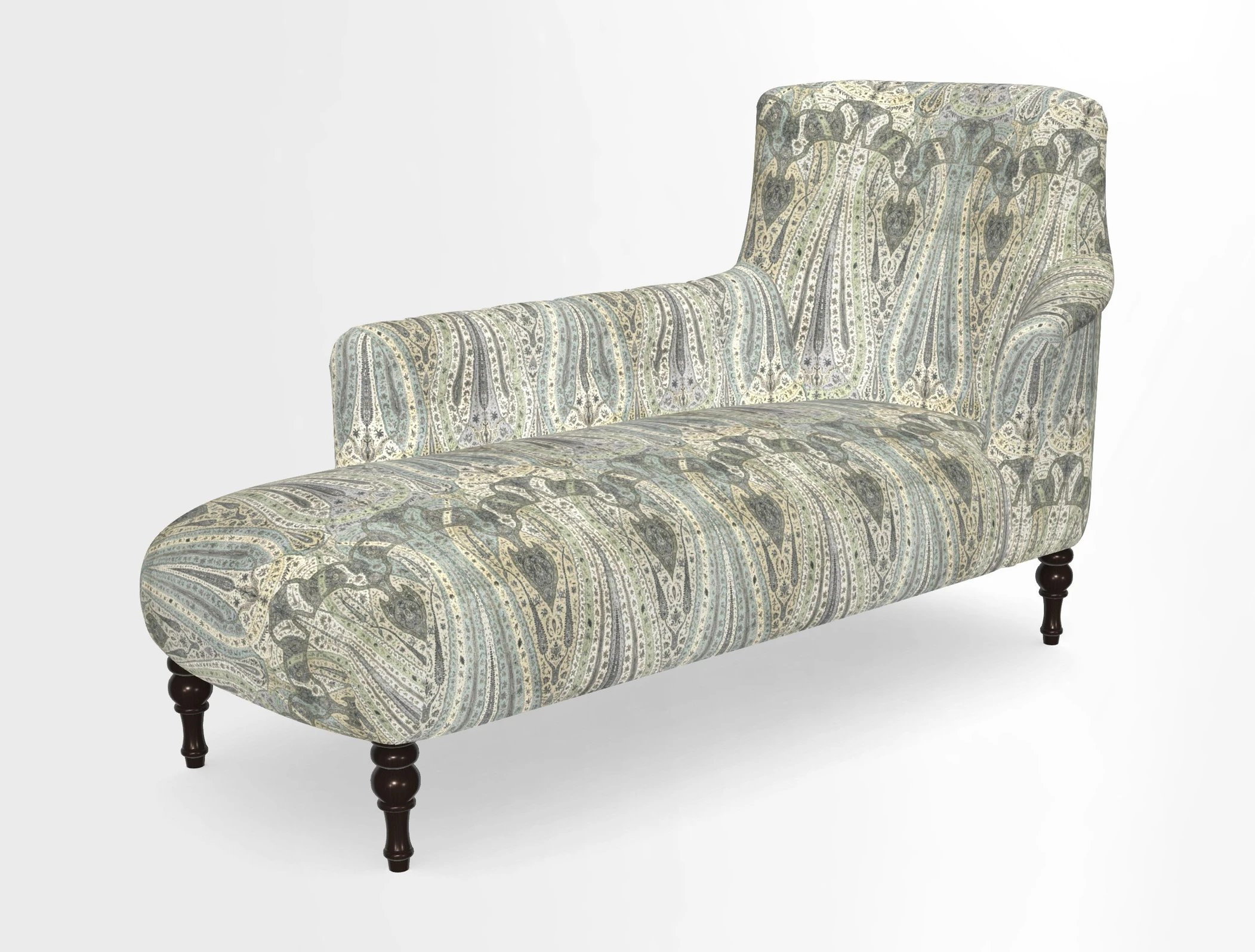 Anglesey LHF Chaise in in J Brown Paolo Lava
