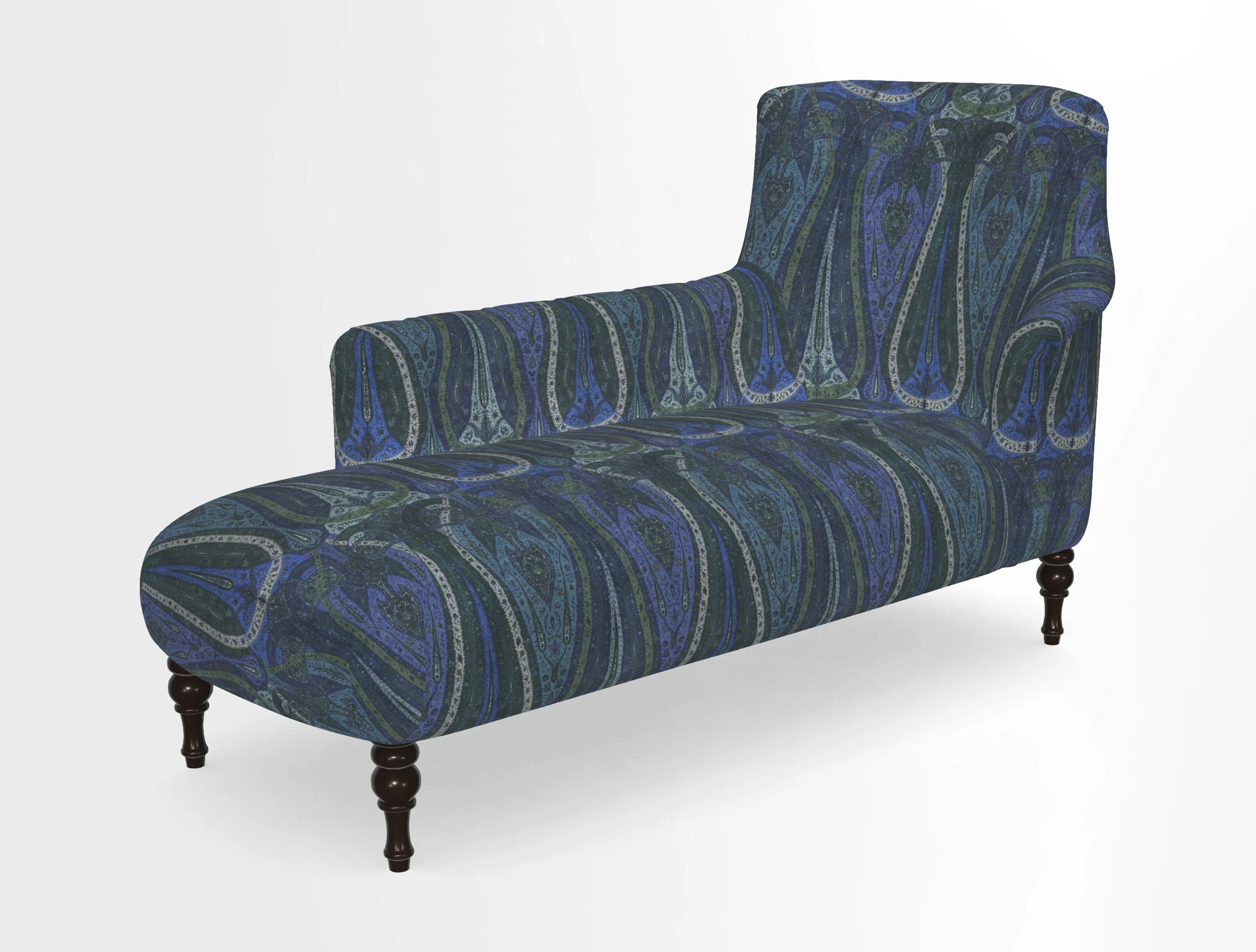 Anglesey LHF Chaise in in J Brown Paolo Lava
