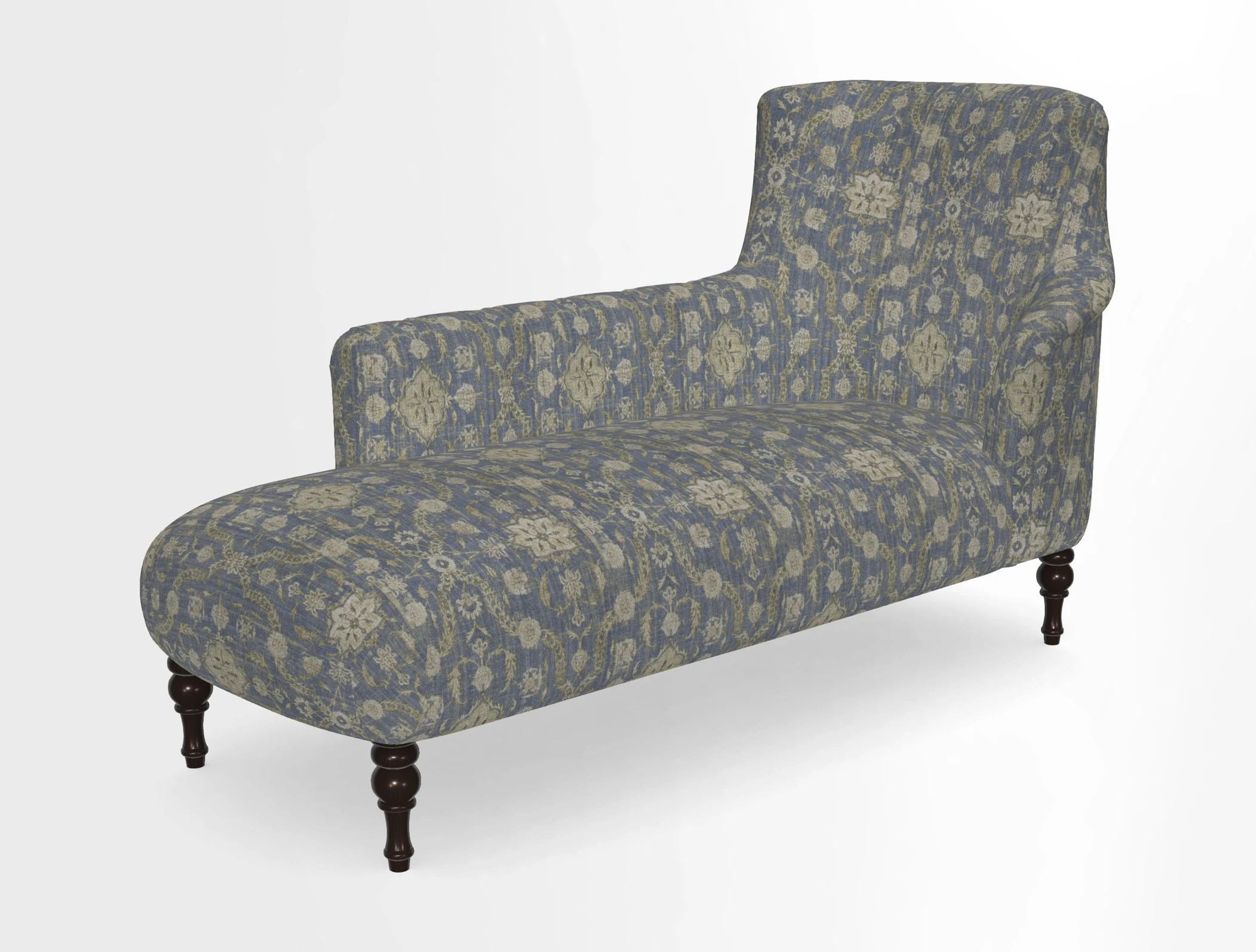 Anglesey LHF Chaise in in J Brown Paolo Lava