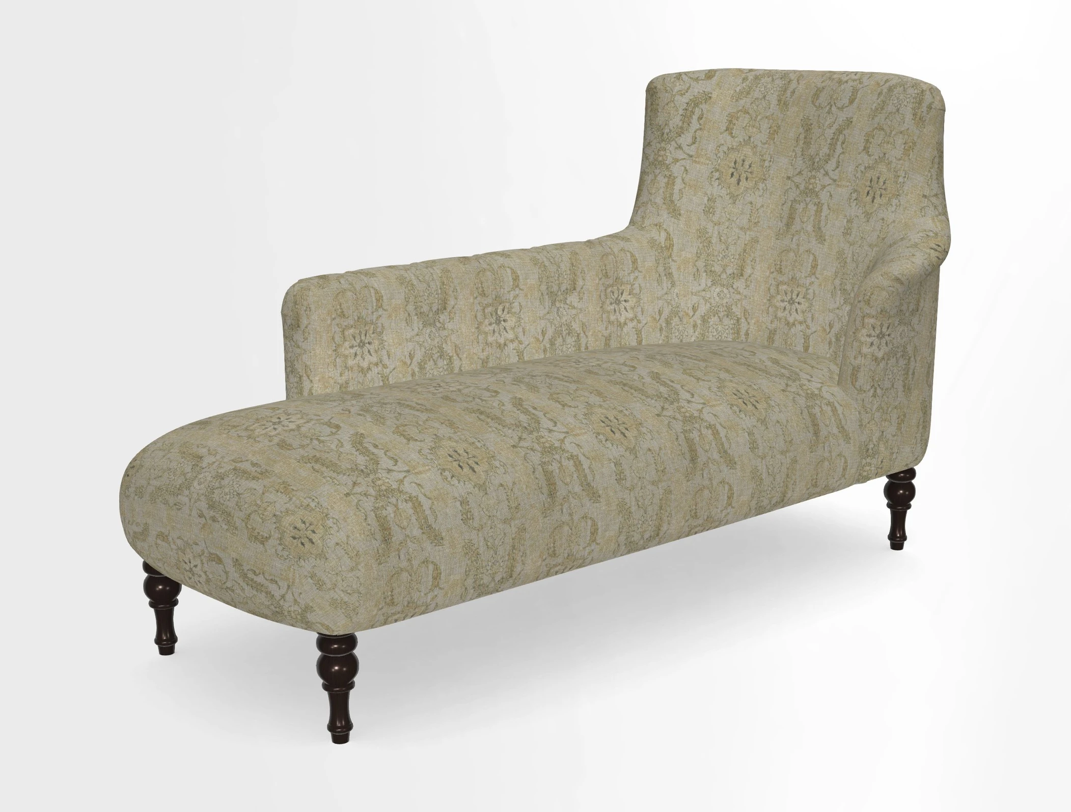 Anglesey LHF Chaise in in J Brown Paolo Lava