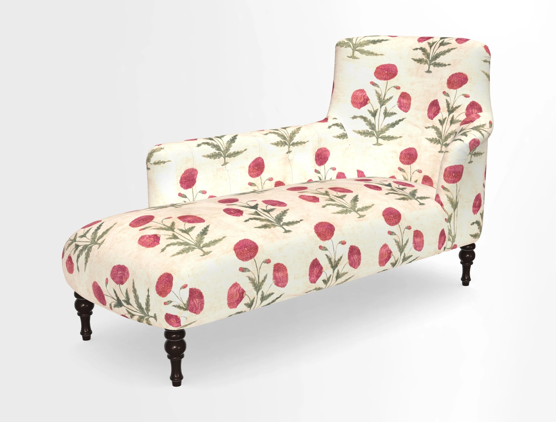 Anglesey LHF Chaise in in J Brown Paolo Lava
