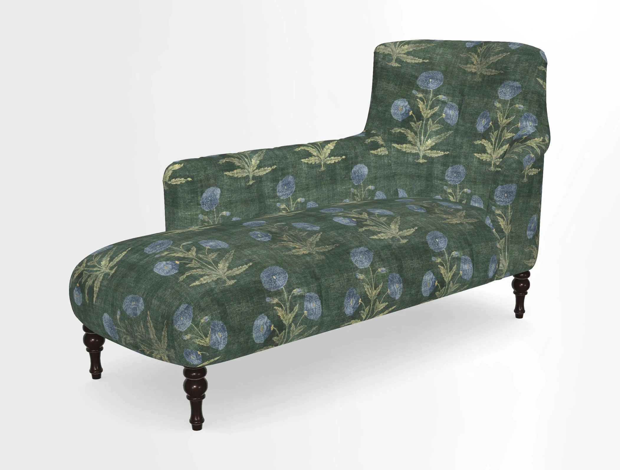 Anglesey LHF Chaise in in J Brown Paolo Lava