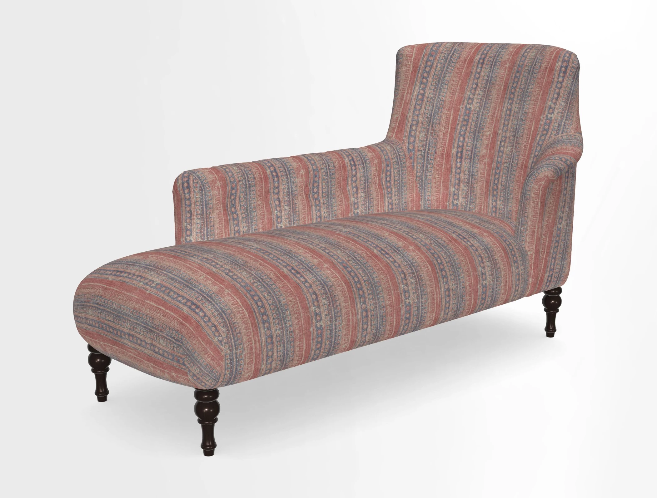 Anglesey LHF Chaise in in J Brown Paolo Lava