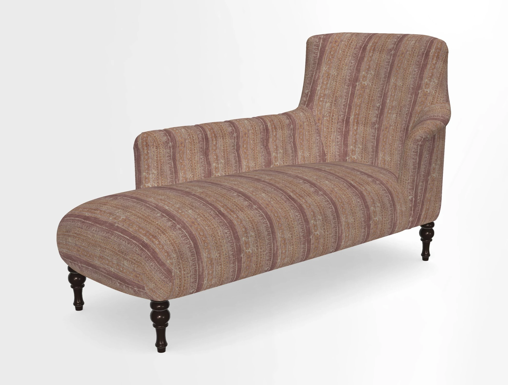 Anglesey LHF Chaise in in J Brown Paolo Lava