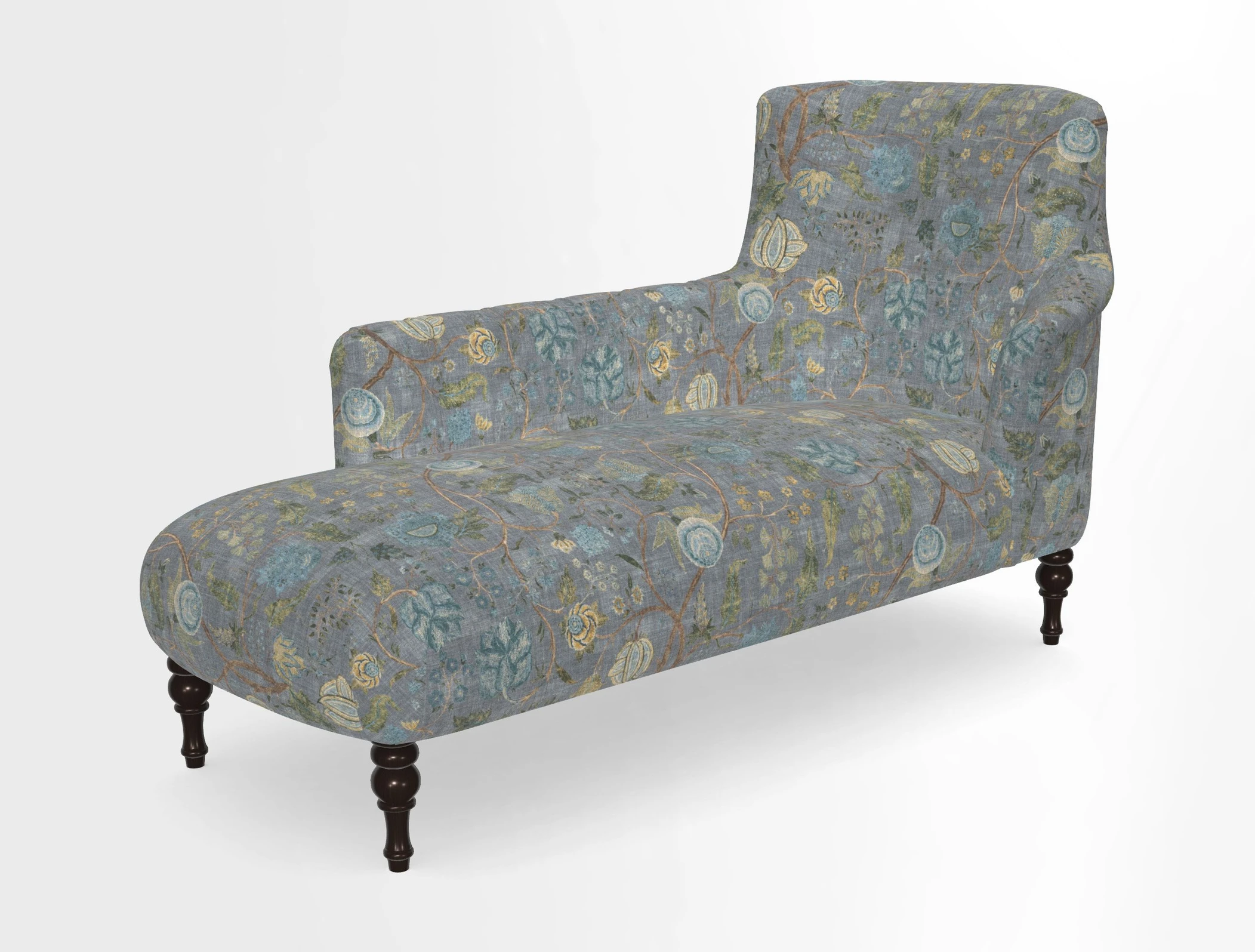 Anglesey LHF Chaise in in J Brown Paolo Lava