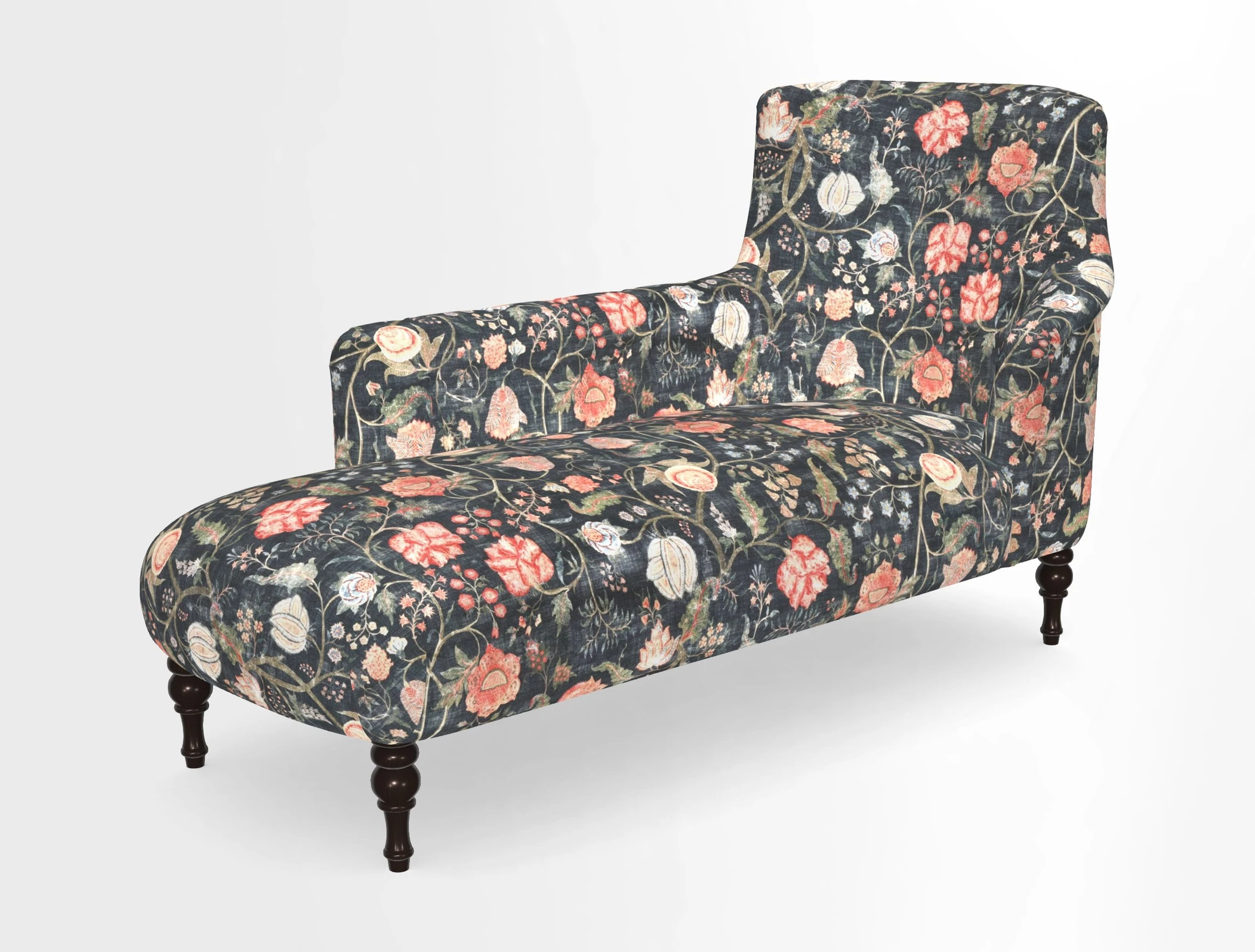 Anglesey LHF Chaise in in J Brown Paolo Lava