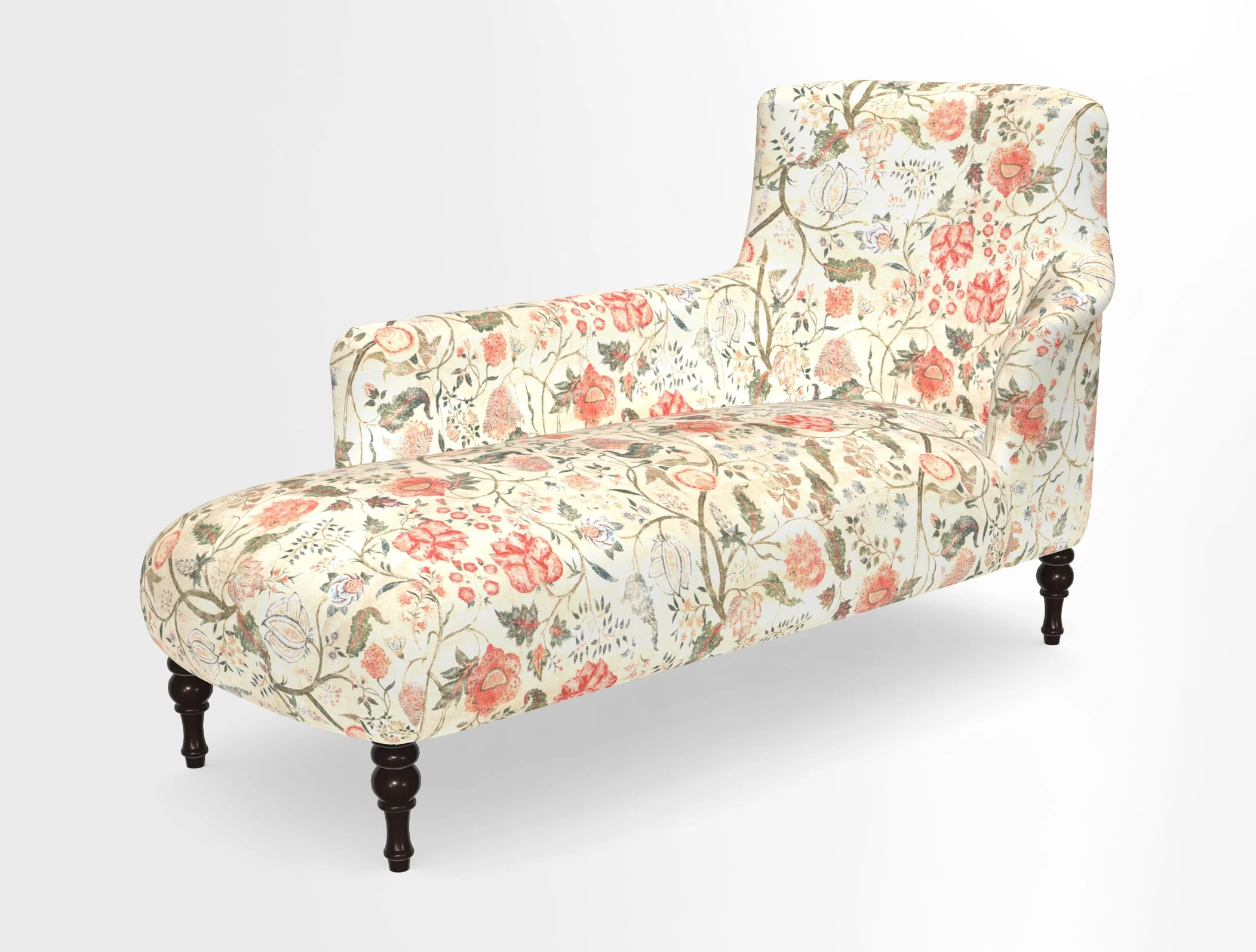 Anglesey LHF Chaise in in J Brown Paolo Lava