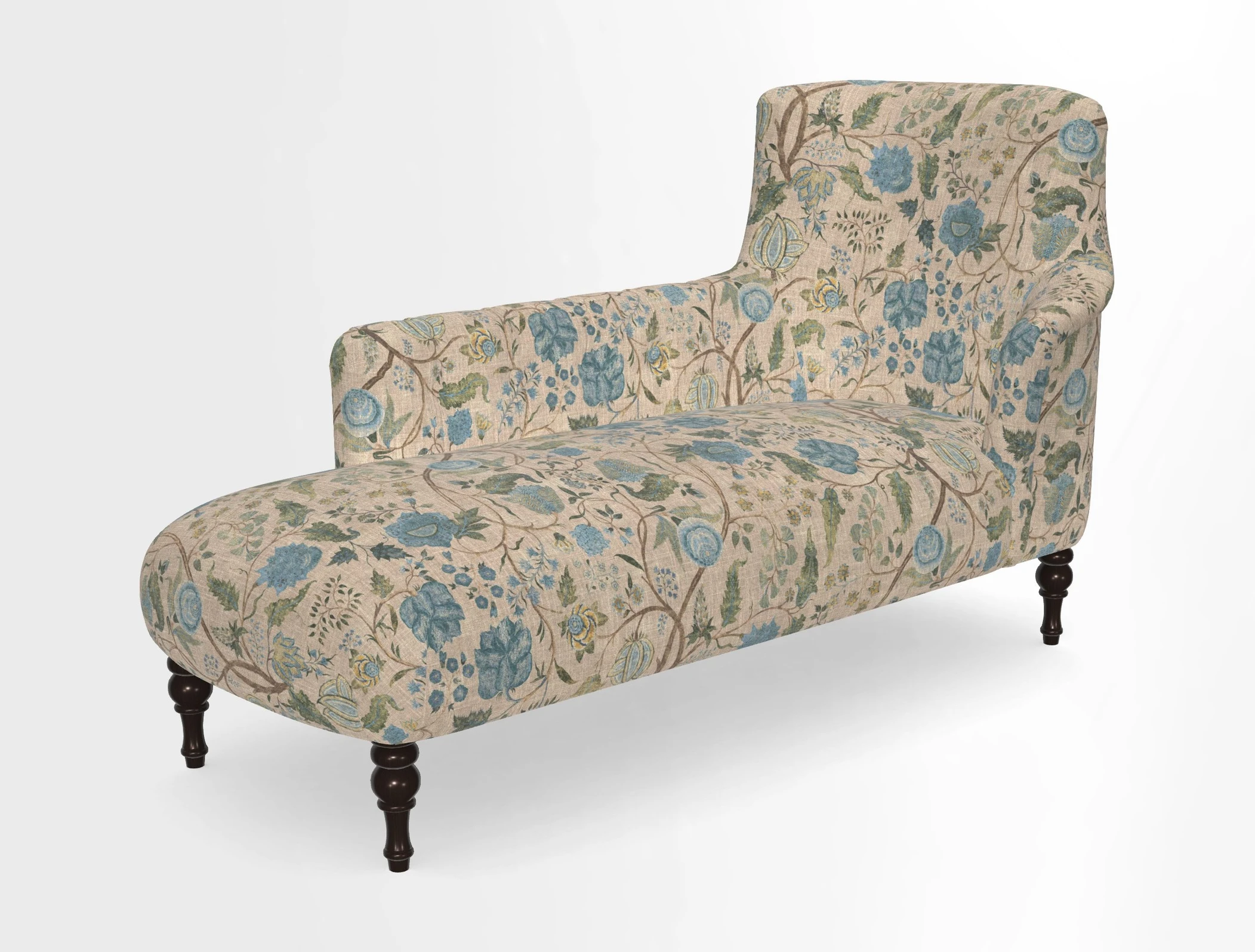 Anglesey LHF Chaise in in J Brown Paolo Lava