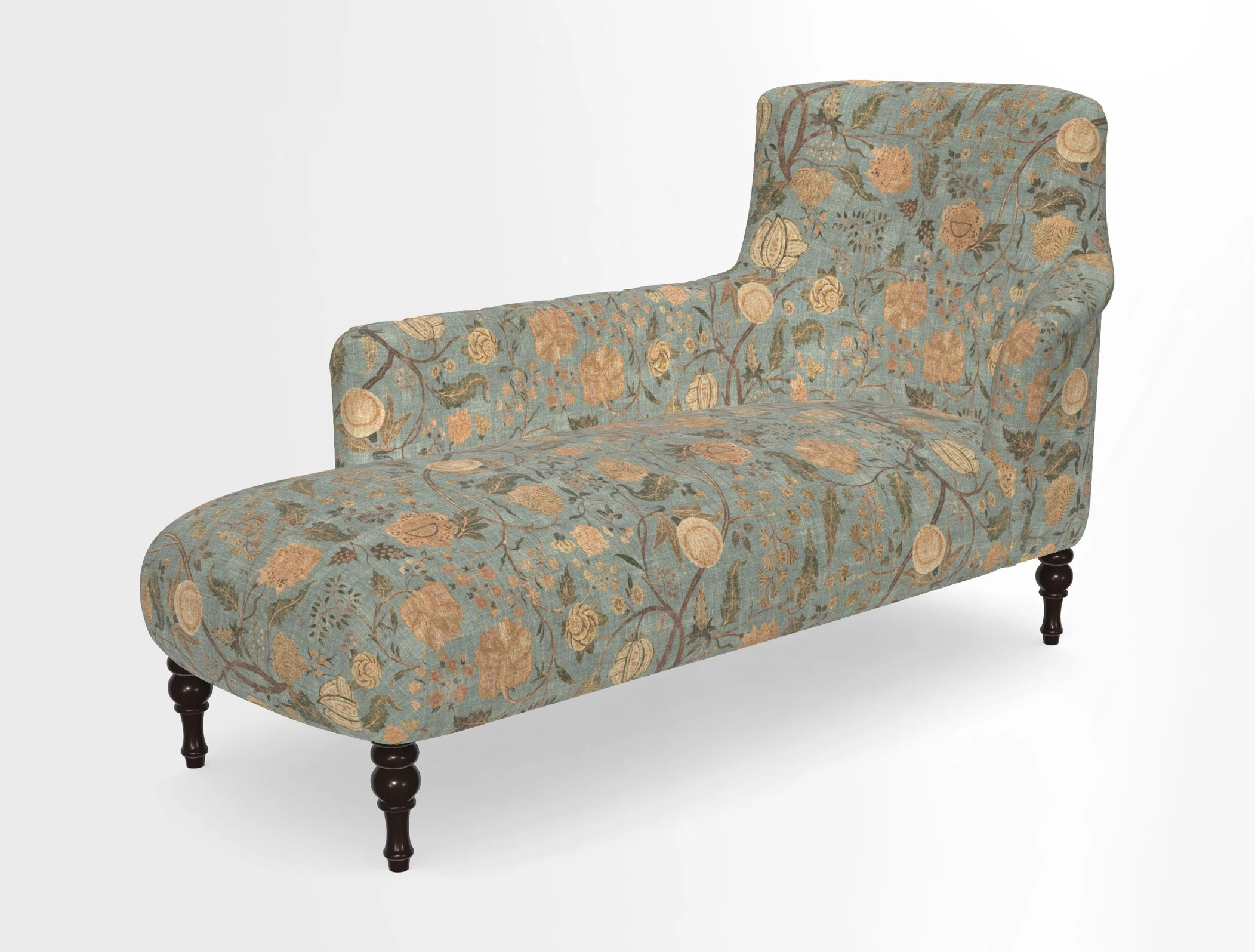 Anglesey LHF Chaise in in J Brown Paolo Lava