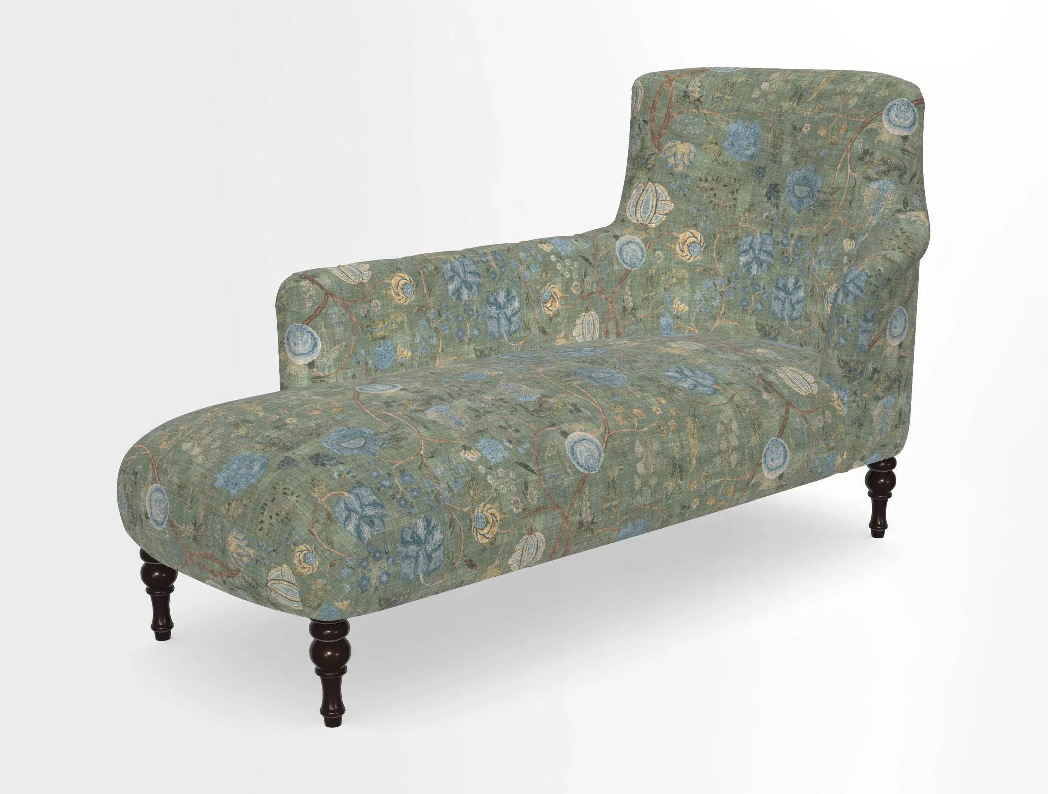 Anglesey LHF Chaise in in J Brown Paolo Lava