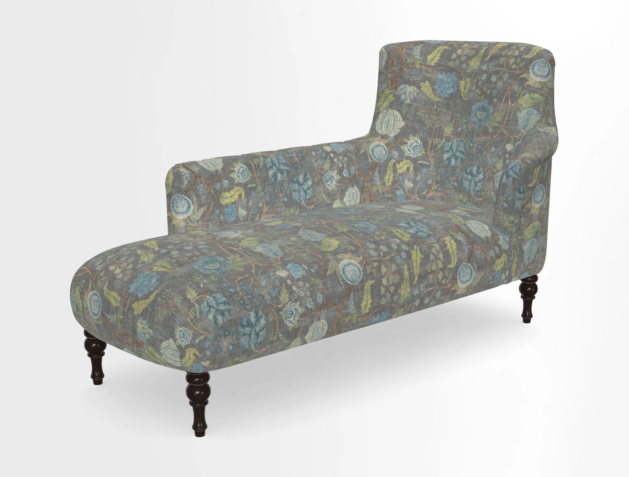 Anglesey LHF Chaise in in J Brown Paolo Lava