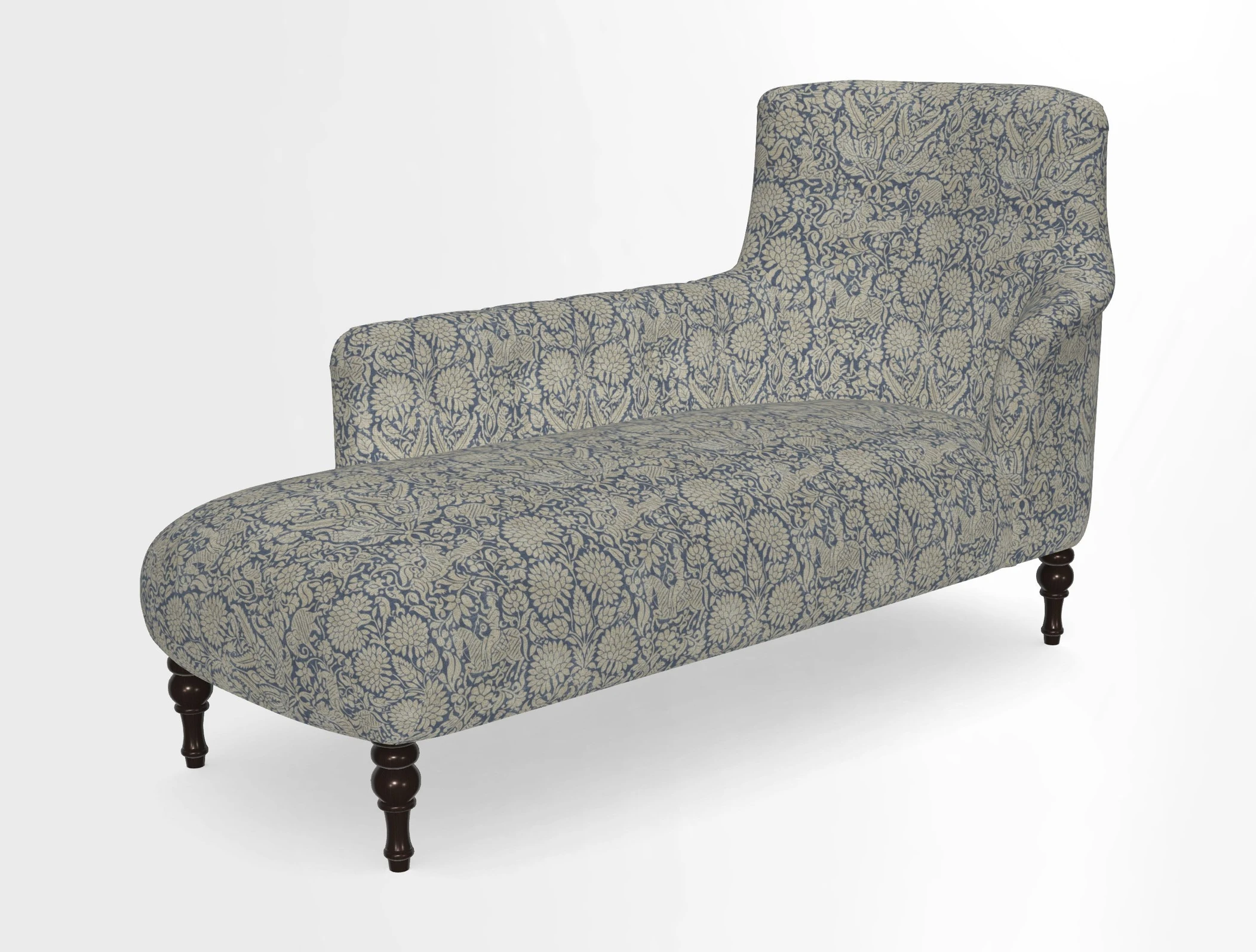 Anglesey LHF Chaise in in J Brown Paolo Lava