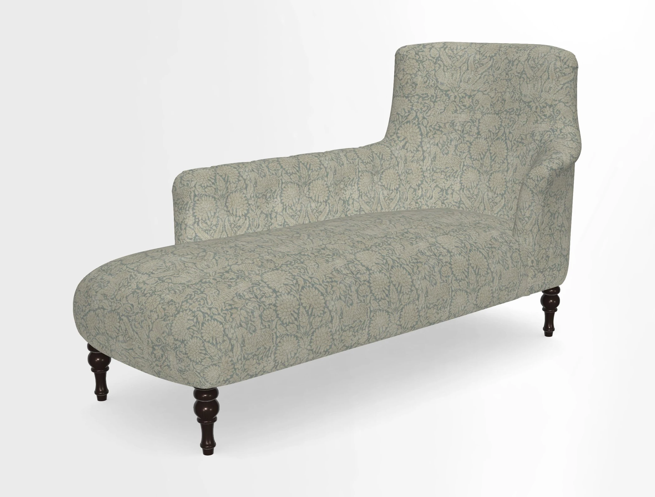 Anglesey LHF Chaise in in J Brown Paolo Lava