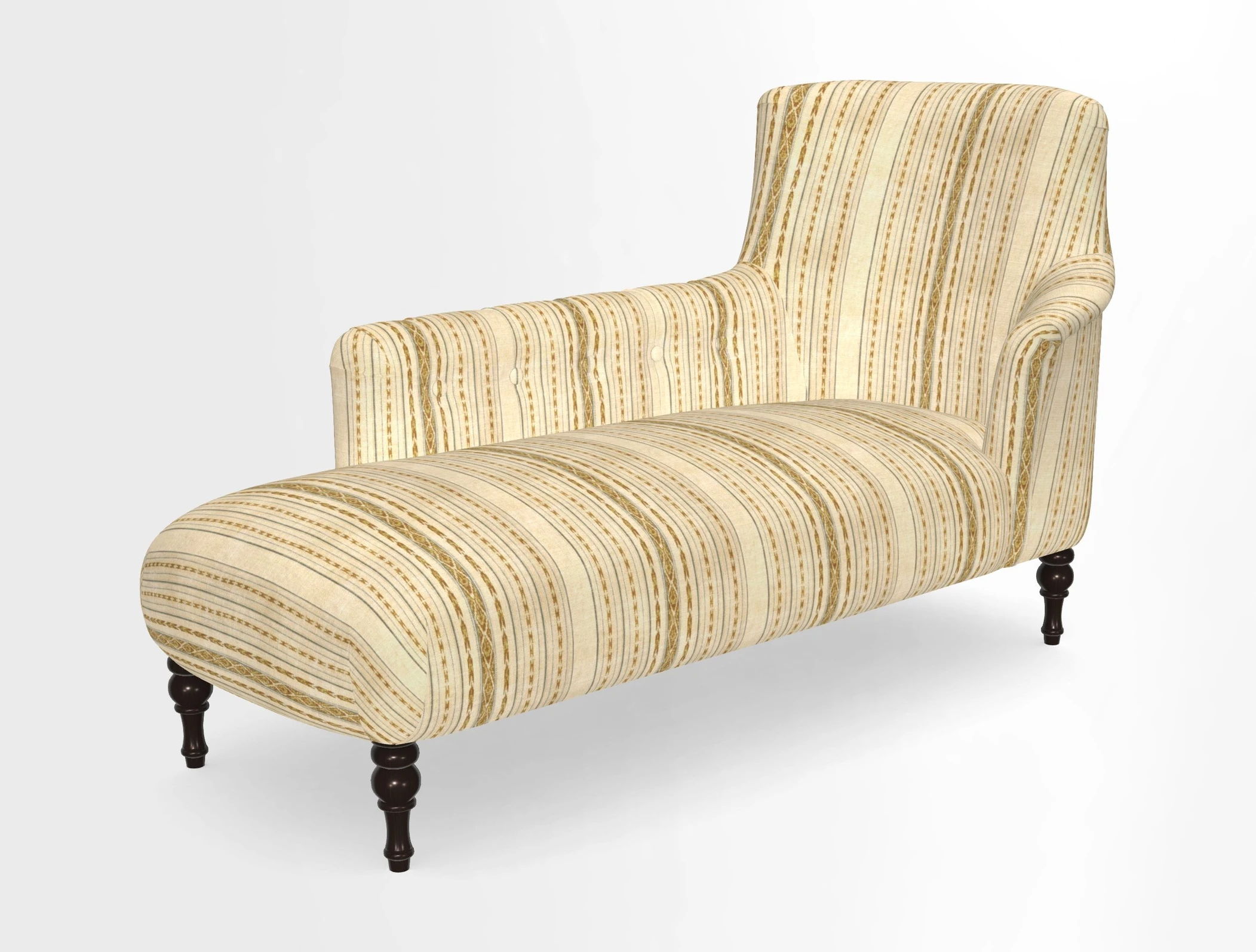 Anglesey LHF Chaise in in J Brown Paolo Lava