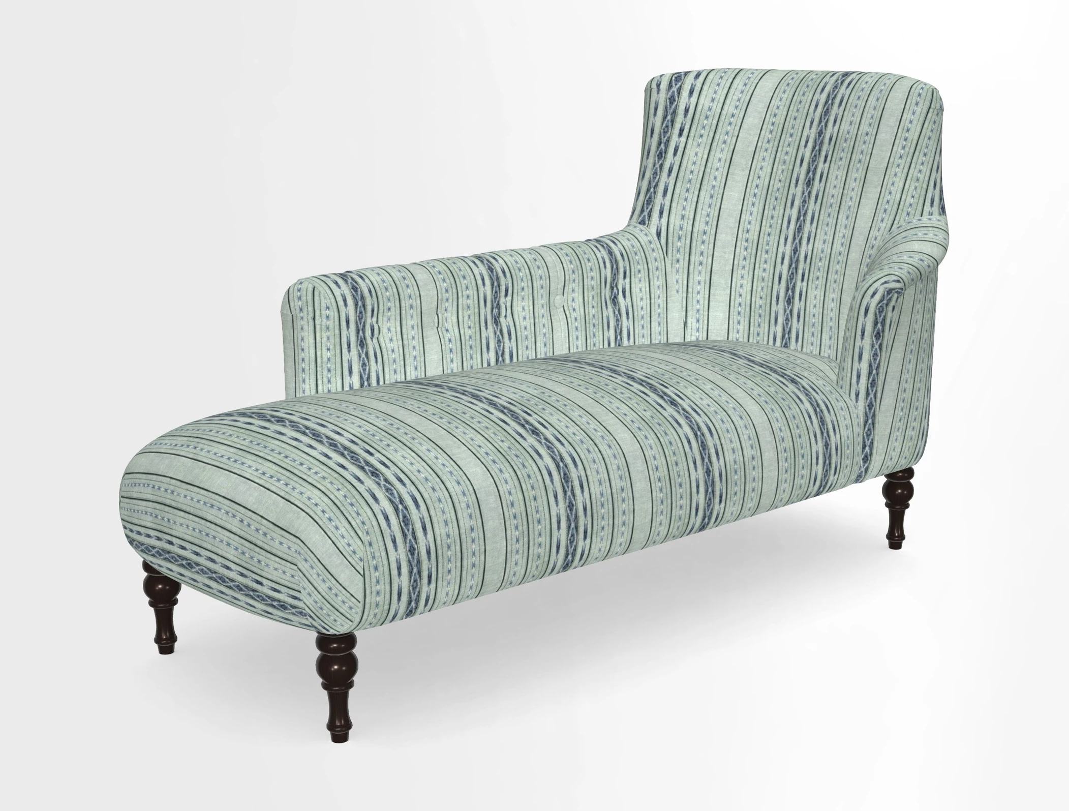 Anglesey LHF Chaise in in J Brown Paolo Lava