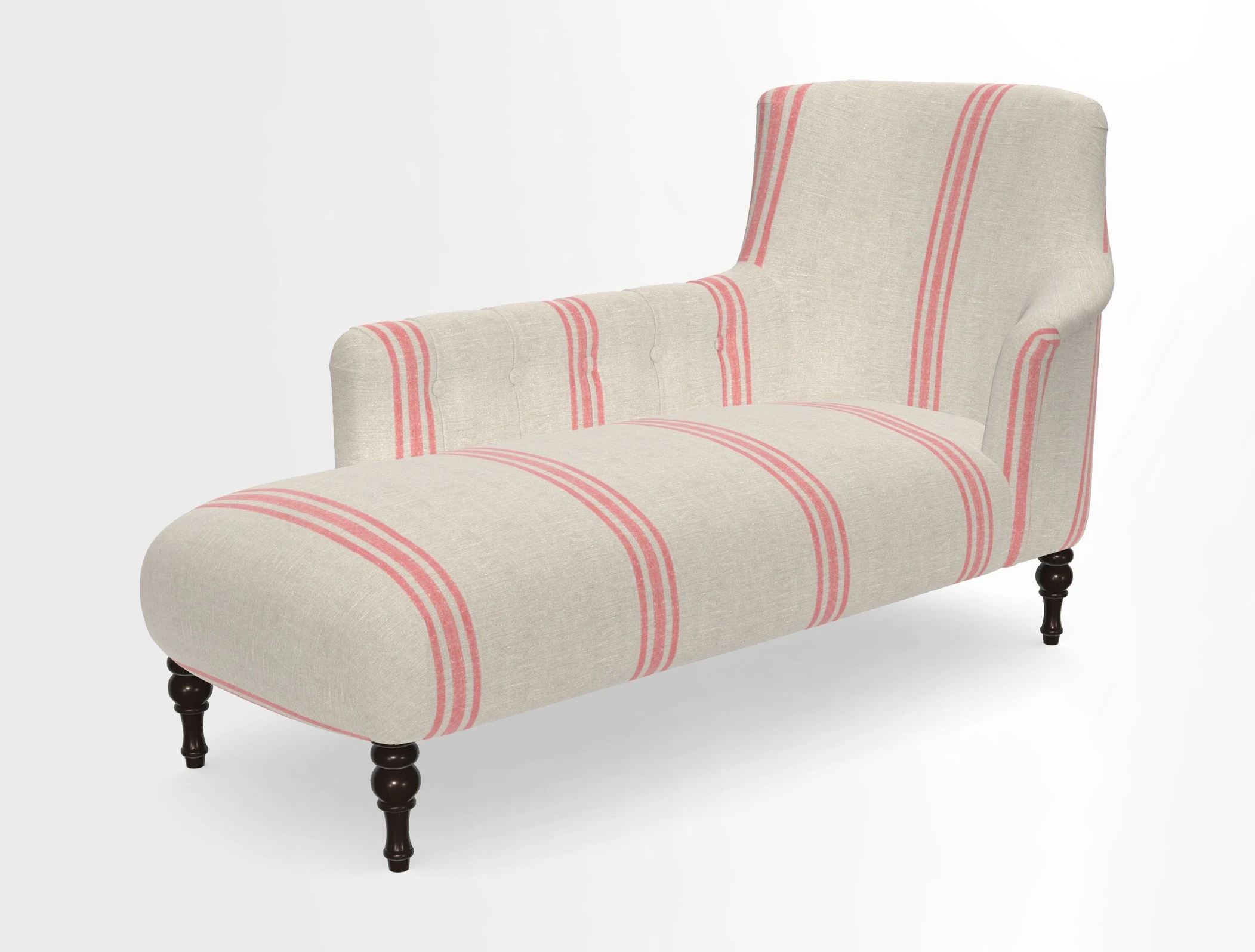 Anglesey LHF Chaise in in J Brown Paolo Lava