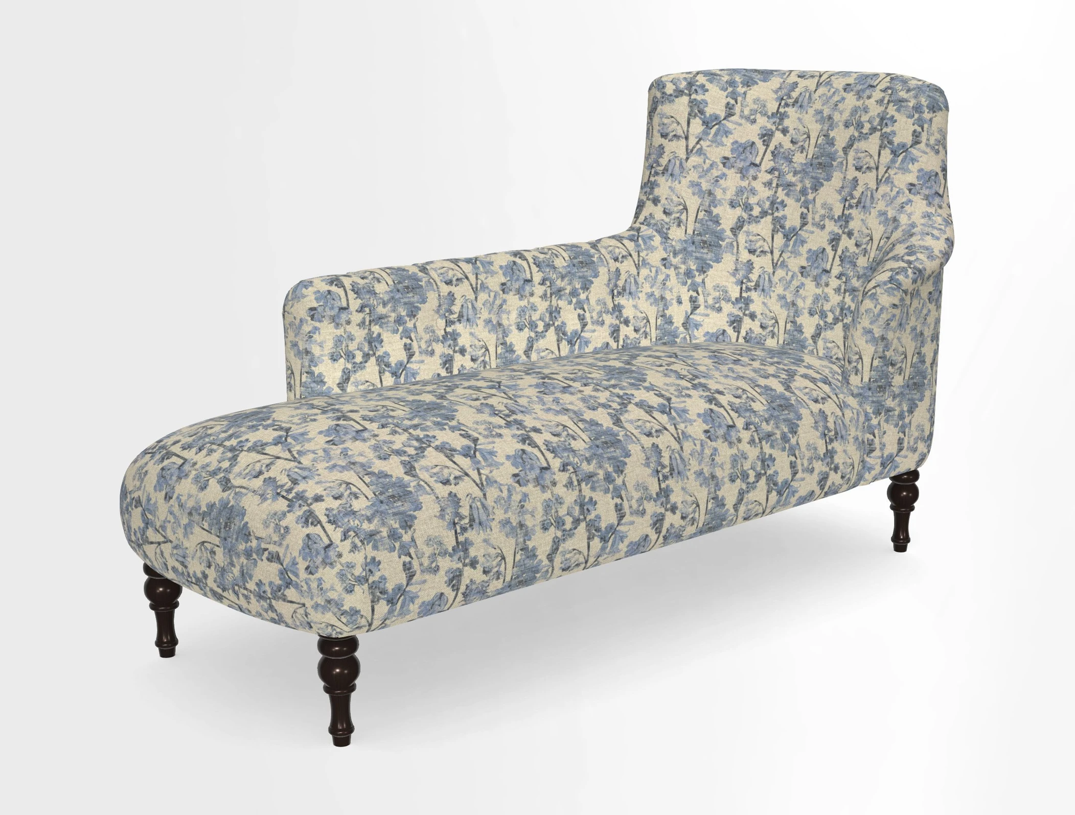 Anglesey LHF Chaise in in J Brown Paolo Lava