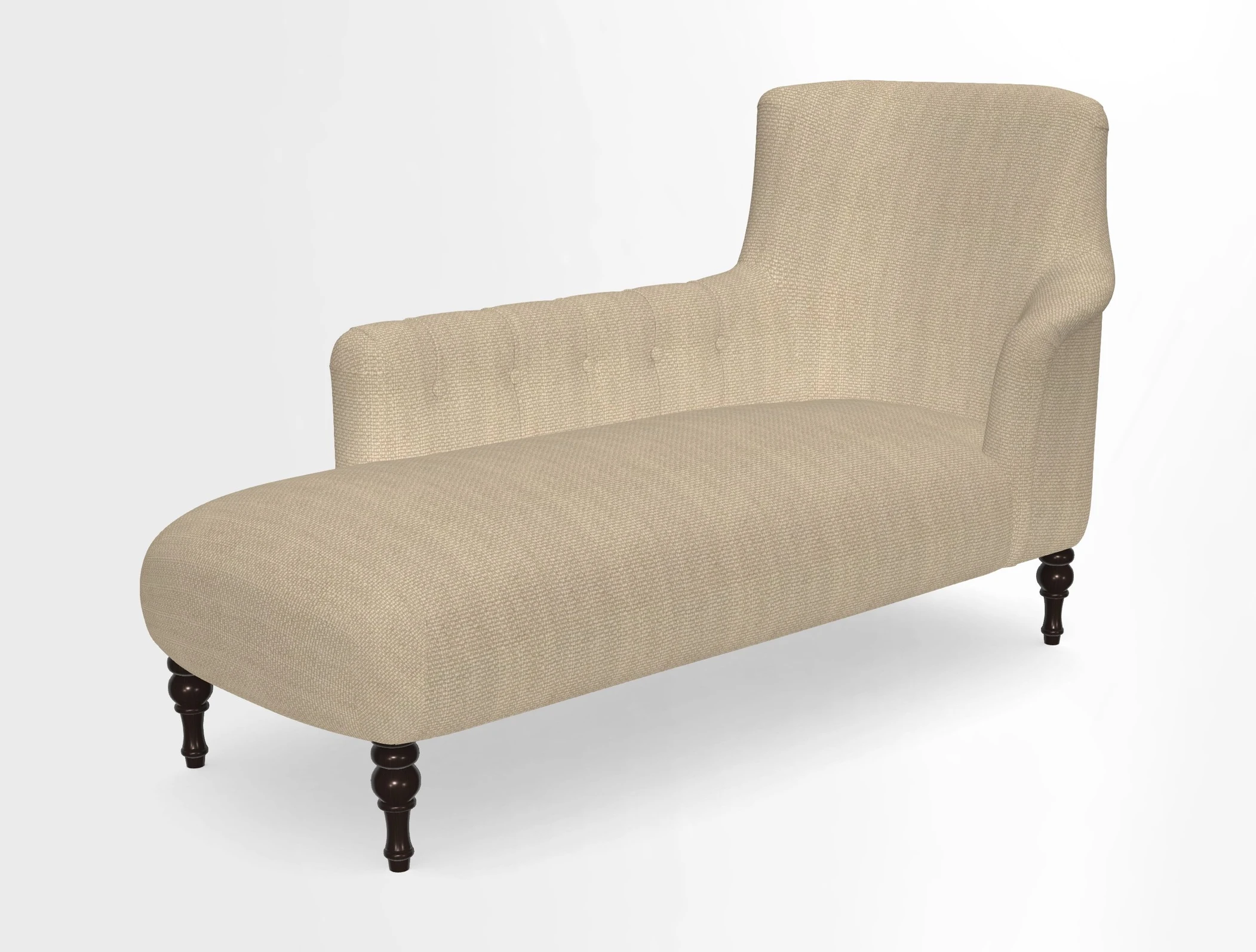 Anglesey LHF Chaise in in J Brown Paolo Lava