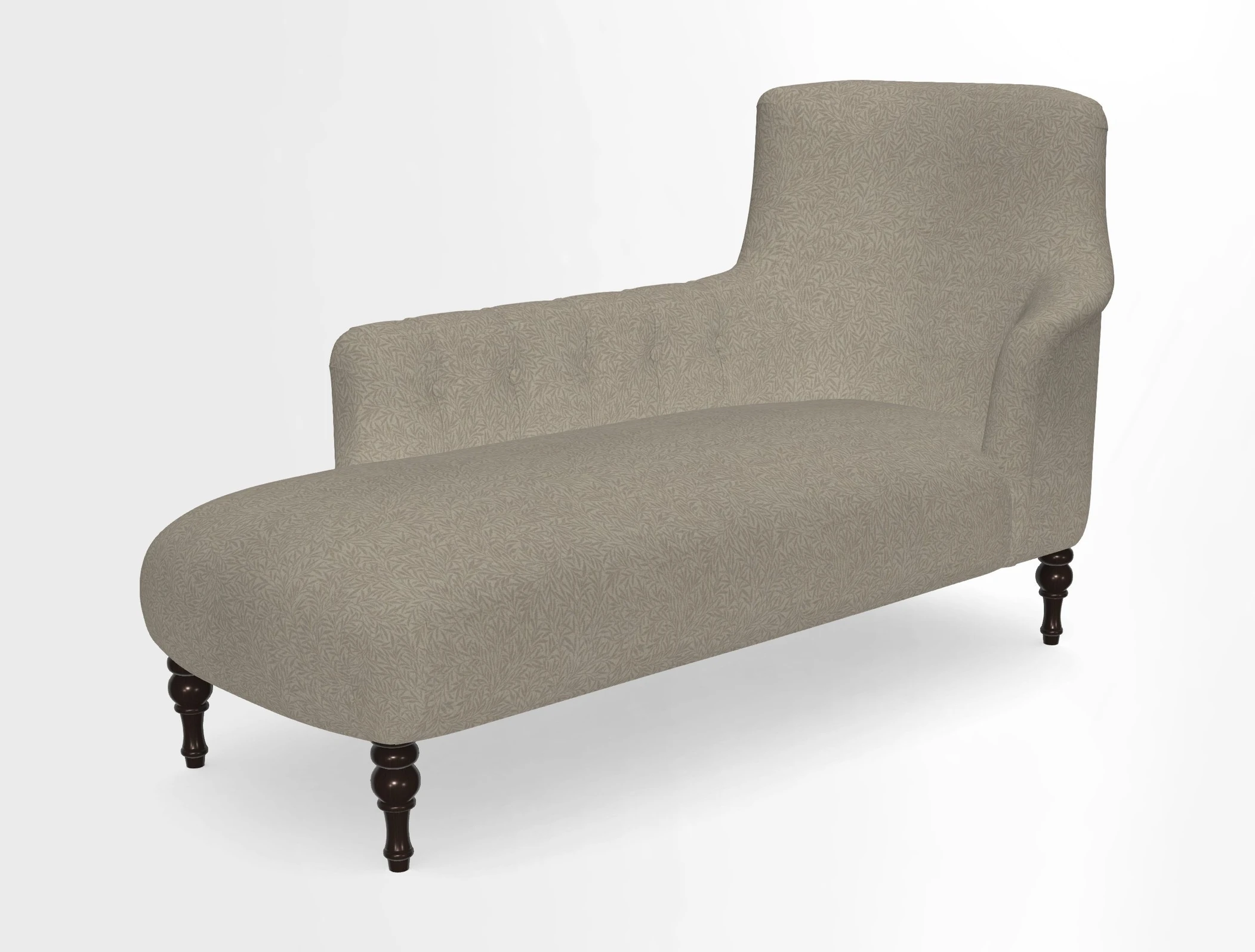 Anglesey LHF Chaise in in J Brown Paolo Lava