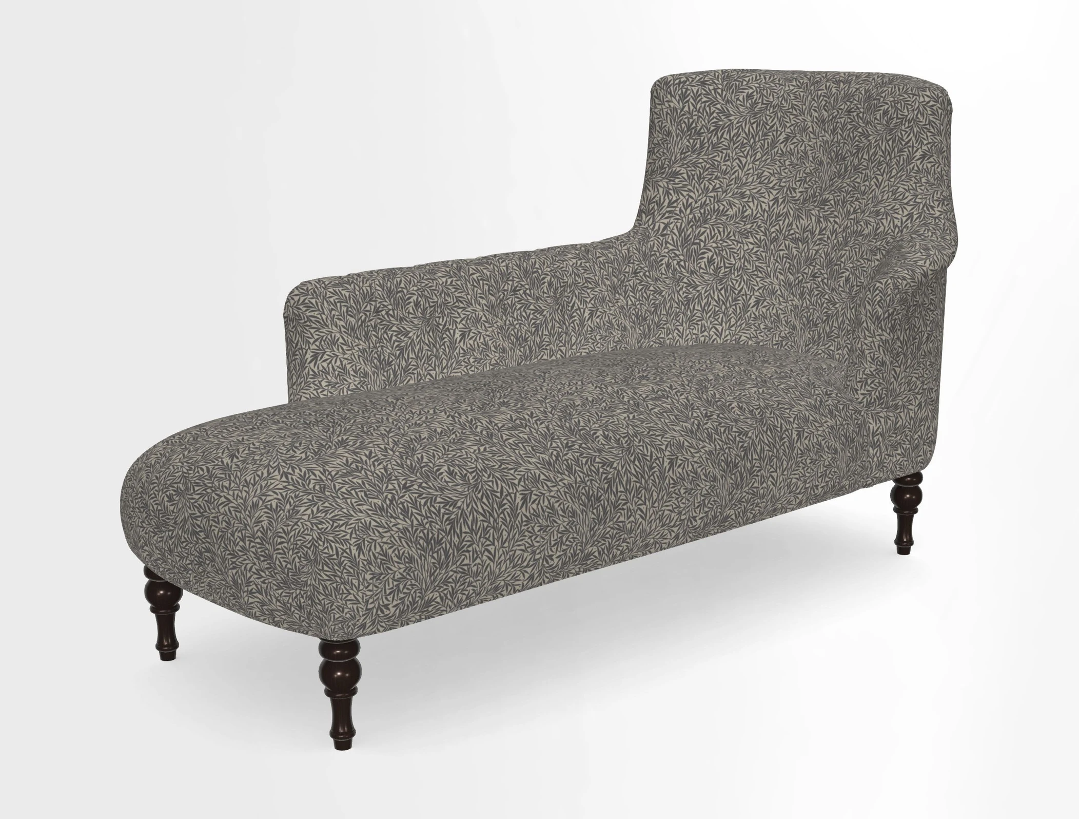 Anglesey LHF Chaise in in J Brown Paolo Lava