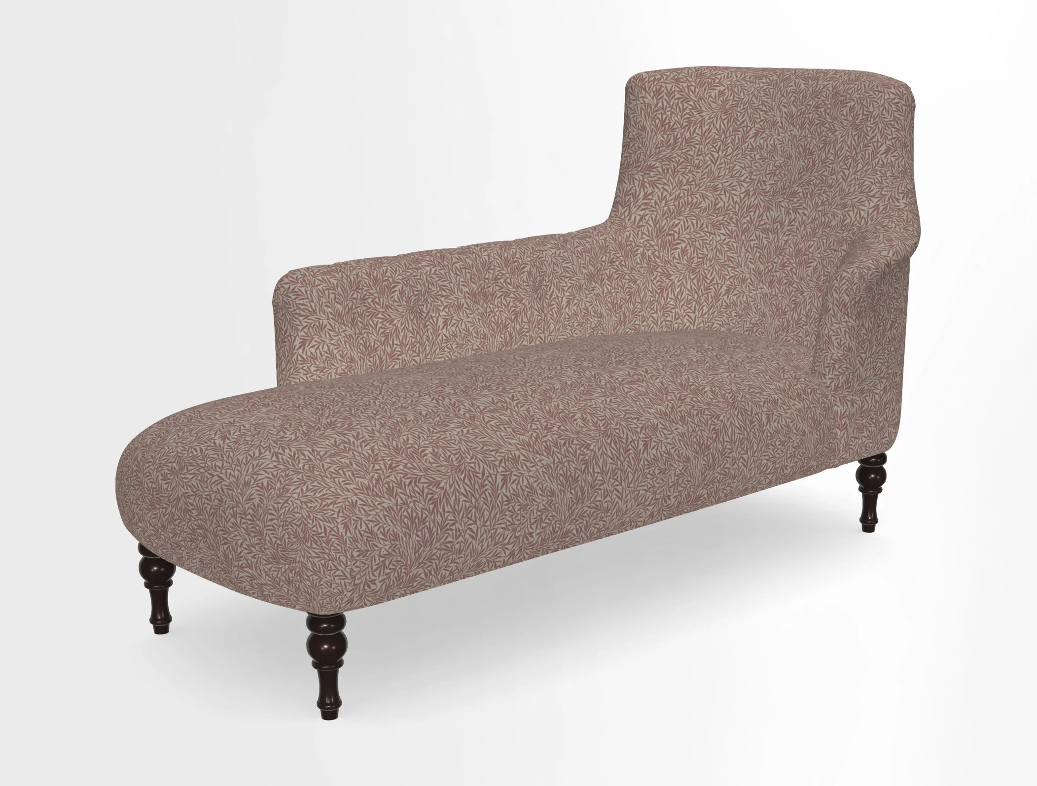Anglesey LHF Chaise in in J Brown Paolo Lava