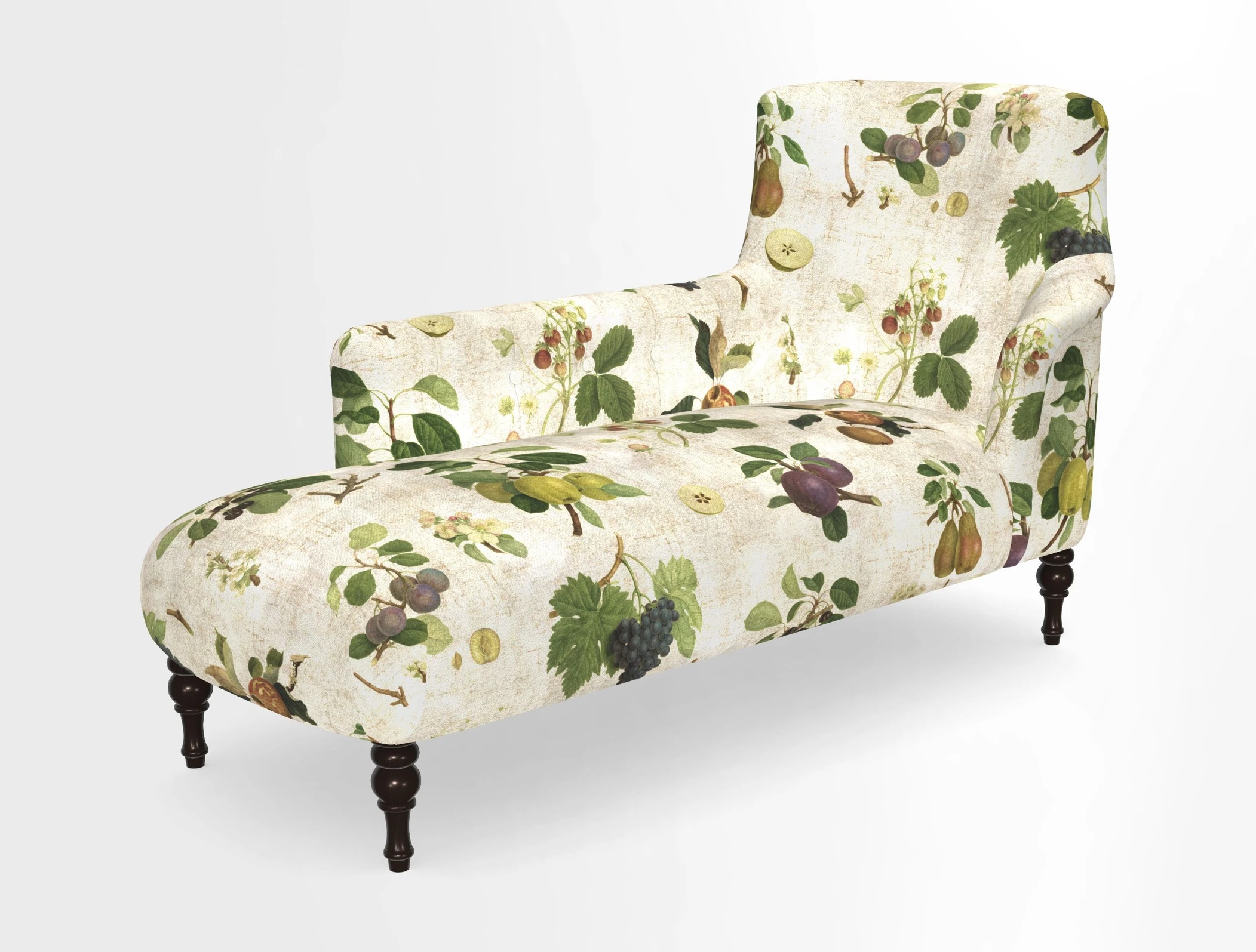 Anglesey LHF Chaise in in J Brown Paolo Lava
