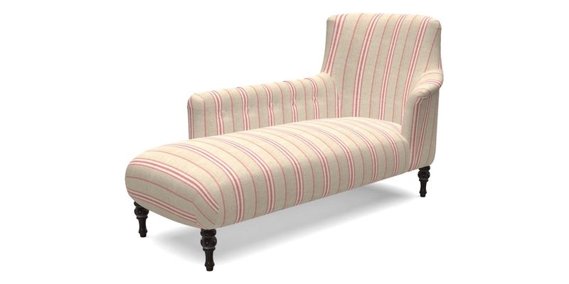 Anglesey LHF Chaise in RHS Gertrude Jekyll linen Cotton Blend Navy  Anglesey LHF Chaise in RHS Gertrude Jekyll linen Cotton Blend Navy