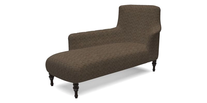 Anglesey LHF Chaise in RHS Gertrude Jekyll linen Cotton Blend Navy  Anglesey LHF Chaise in RHS Gertrude Jekyll linen Cotton Blend Navy