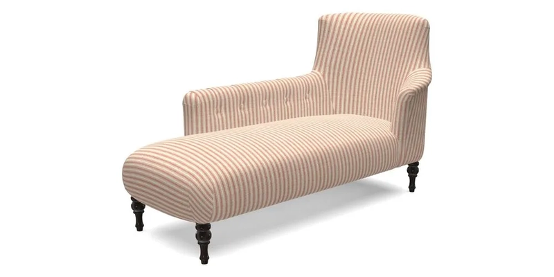 Anglesey LHF Chaise in RHS Gertrude Jekyll linen Cotton Blend Navy  Anglesey LHF Chaise in RHS Gertrude Jekyll linen Cotton Blend Navy