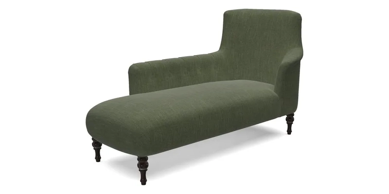 Anglesey LHF Chaise in RHS Gertrude Jekyll linen Cotton Blend Navy  Anglesey LHF Chaise in RHS Gertrude Jekyll linen Cotton Blend Navy
